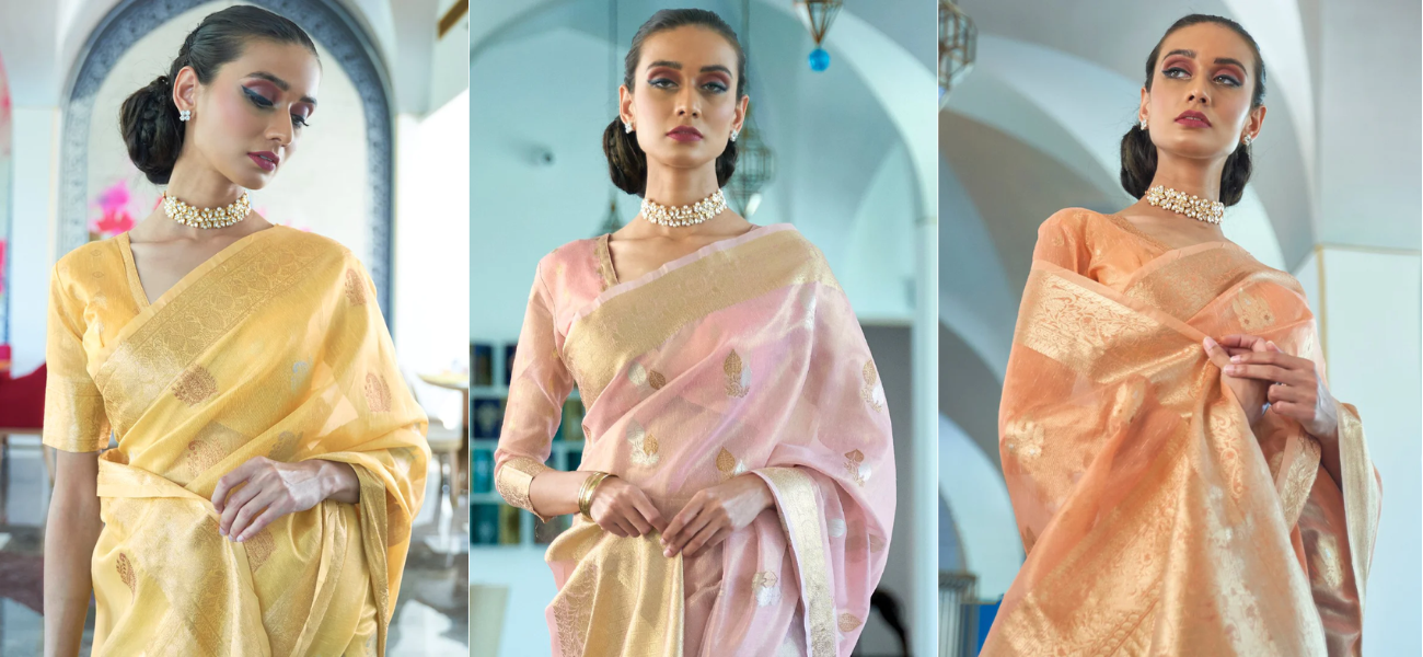 Journeying through Banarasi Tissue Sarees