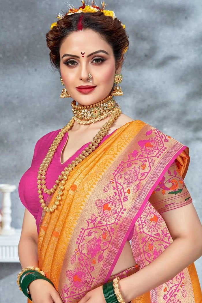 Buy best Paithani saree online MySilkLove India's largest saree