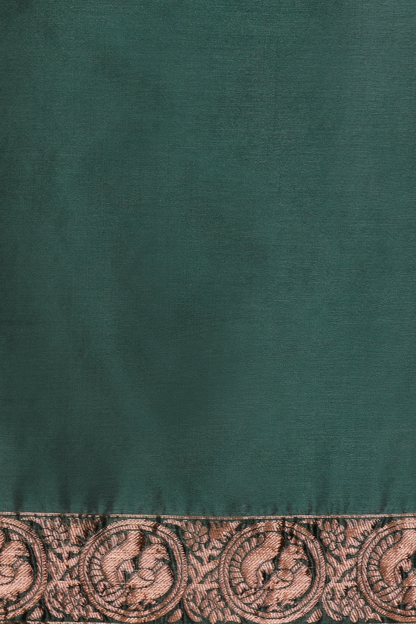 Buy MySilkLove Bright Green Woven Jacquard Lichi Silk Saree Online