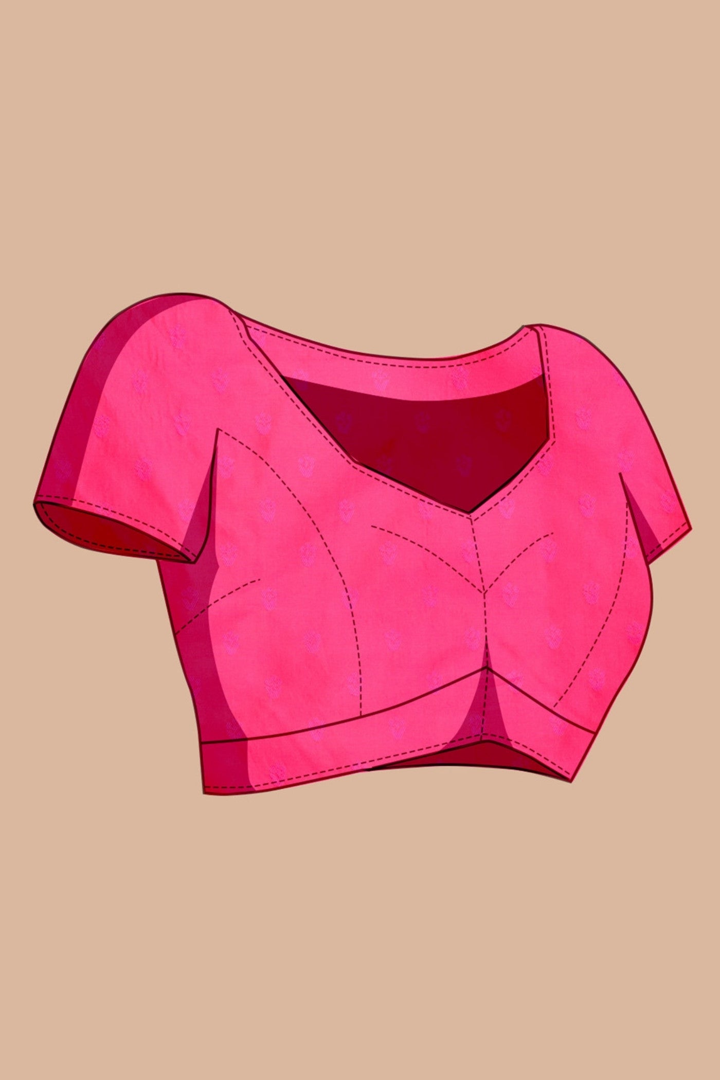Buy MySilkLove Raspberry Pink Banarasi Soft Silk Saree Online