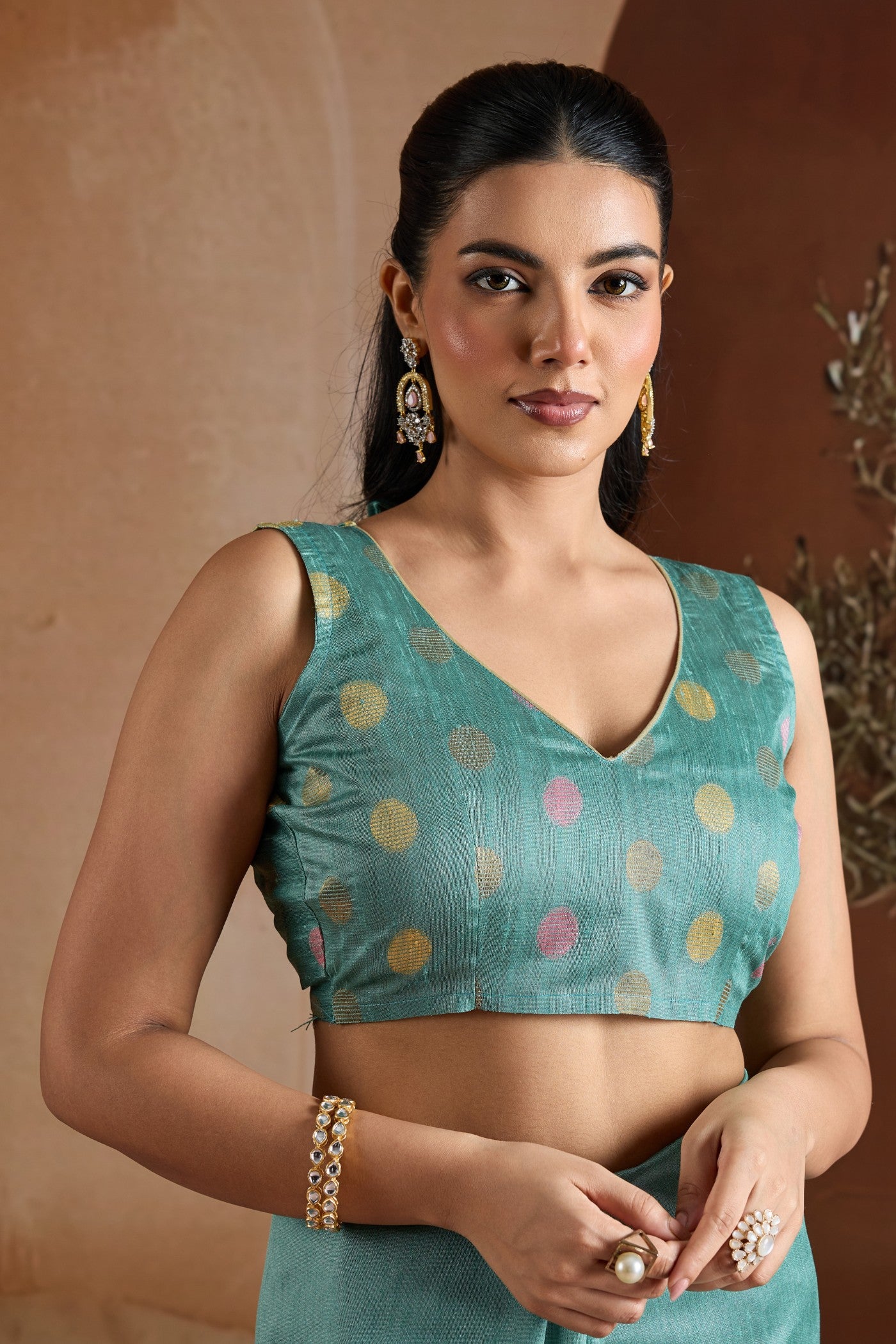 Buy MySilkLove Savoy Blue Handloom Bhagalpuri Saree Online