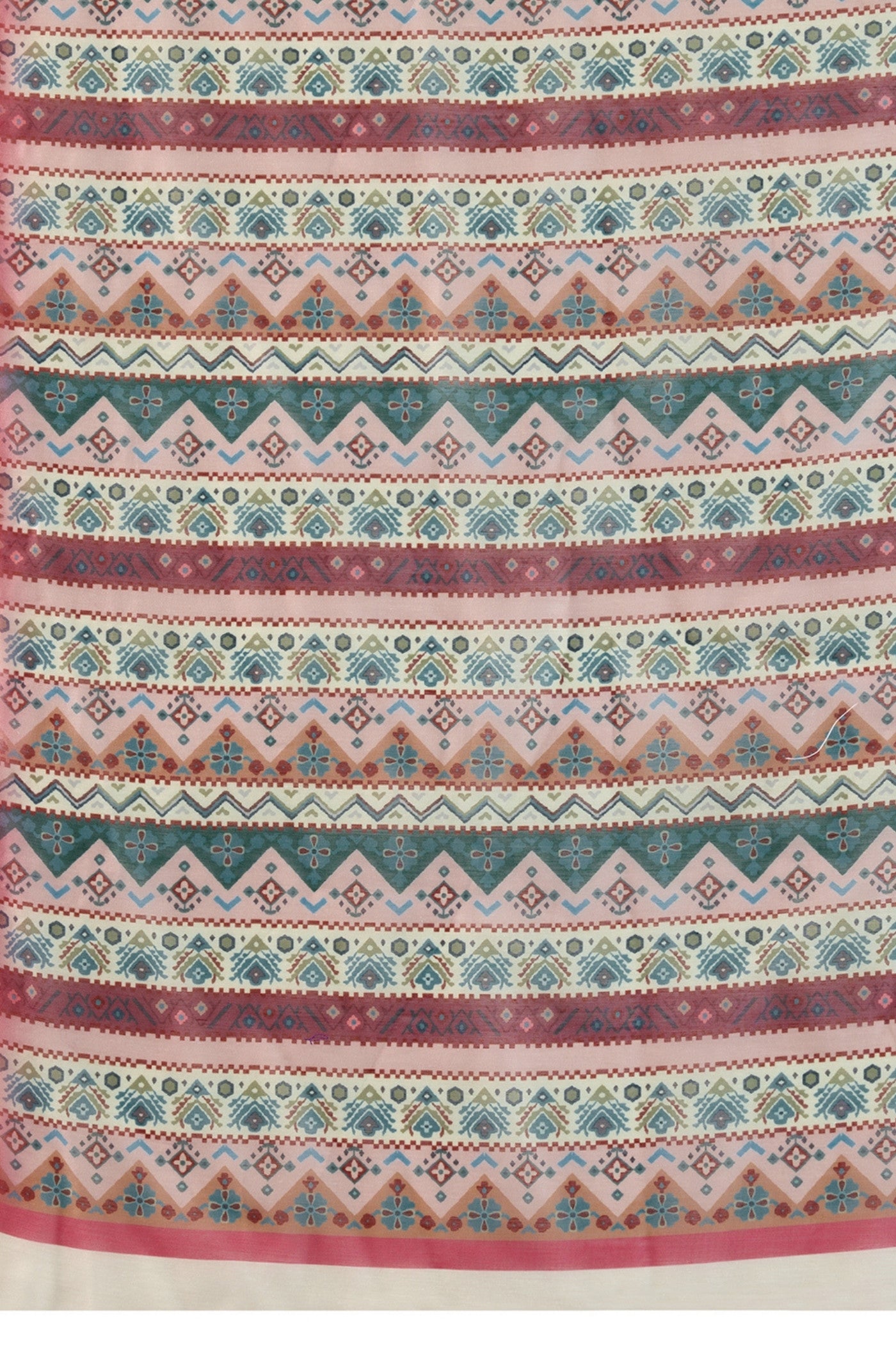 Buy MySilkLove Vintage Peach Digital Printed Saree Online