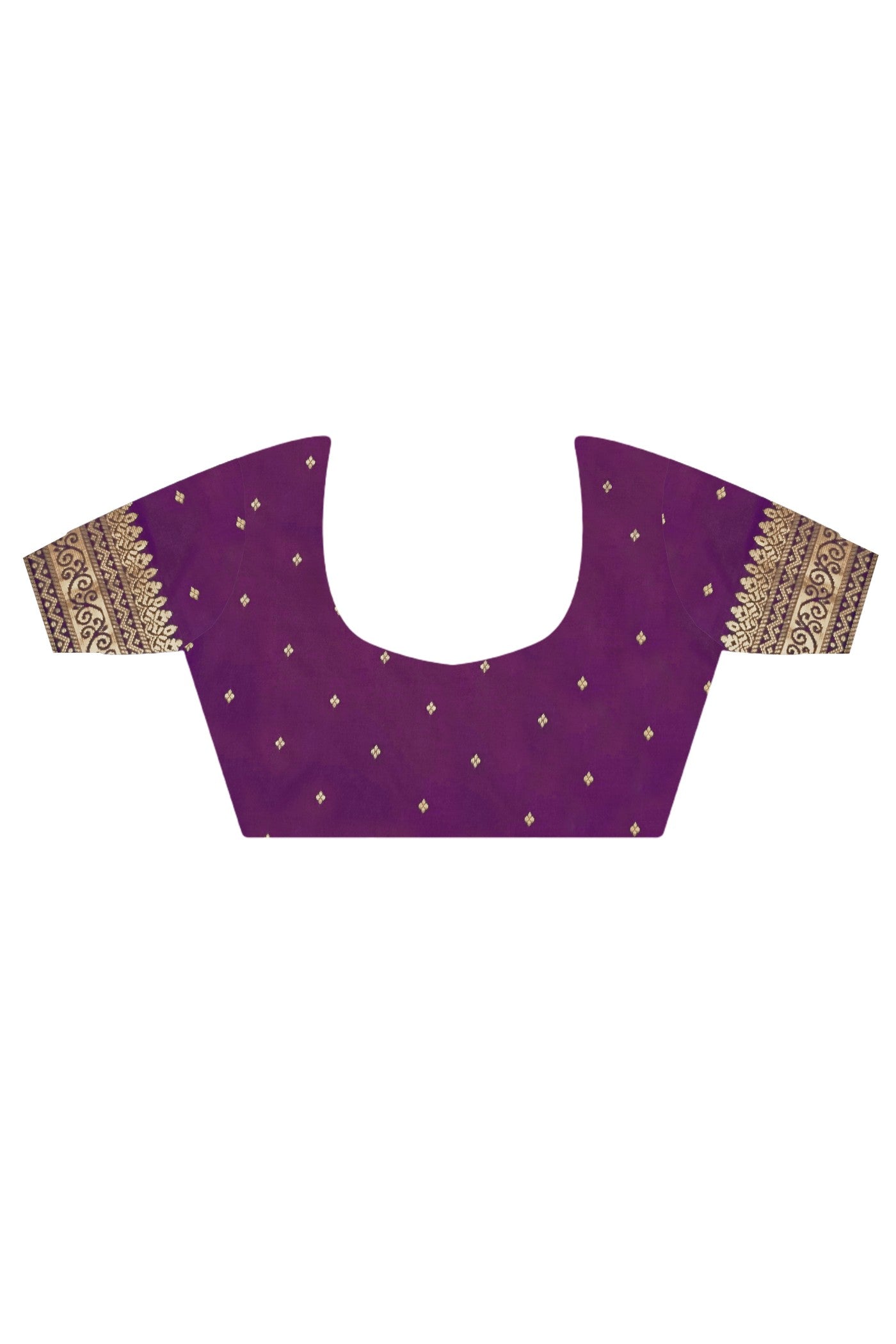 Buy MySilkLove Mocha Brown and Purple Tussar Handloom Silk Saree Online