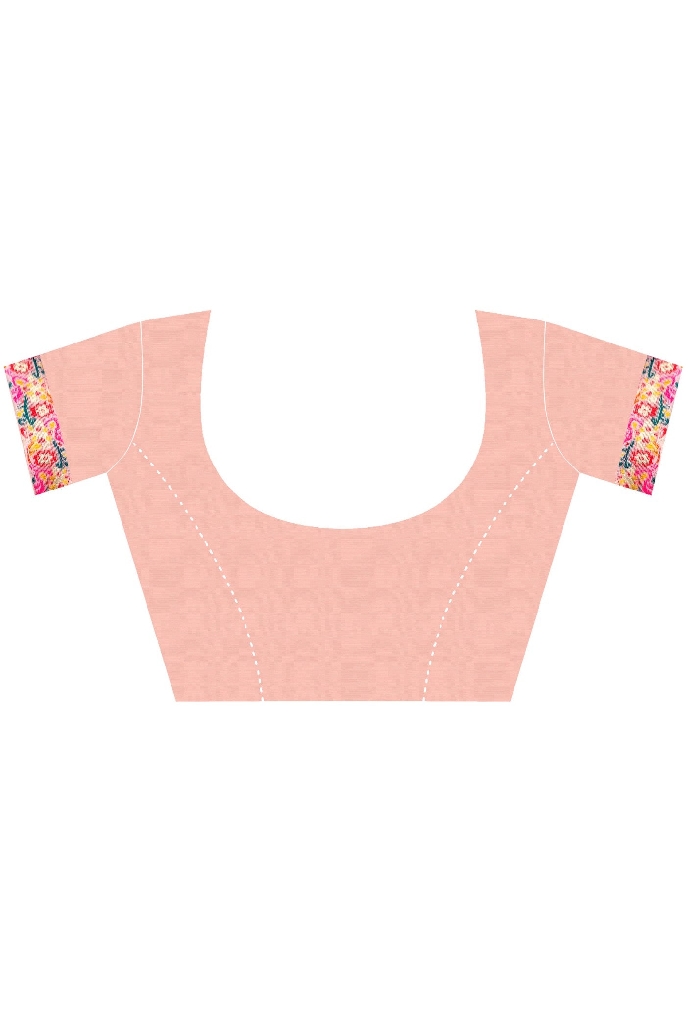 Buy MySilkLove Heather Peach Kashmiri Handloom Jamewar Saree Online