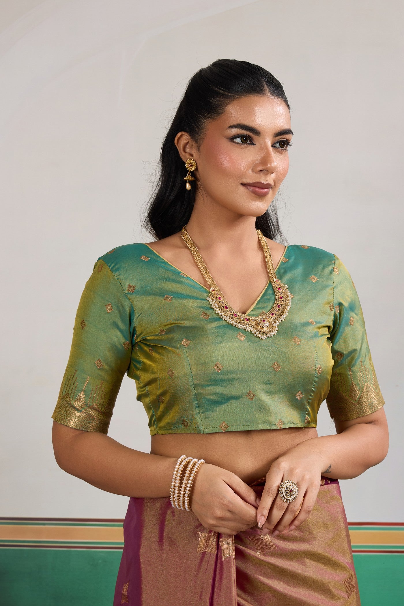 Buy MySilkLove Saddle Brown Banarasi Handloom Saree Online