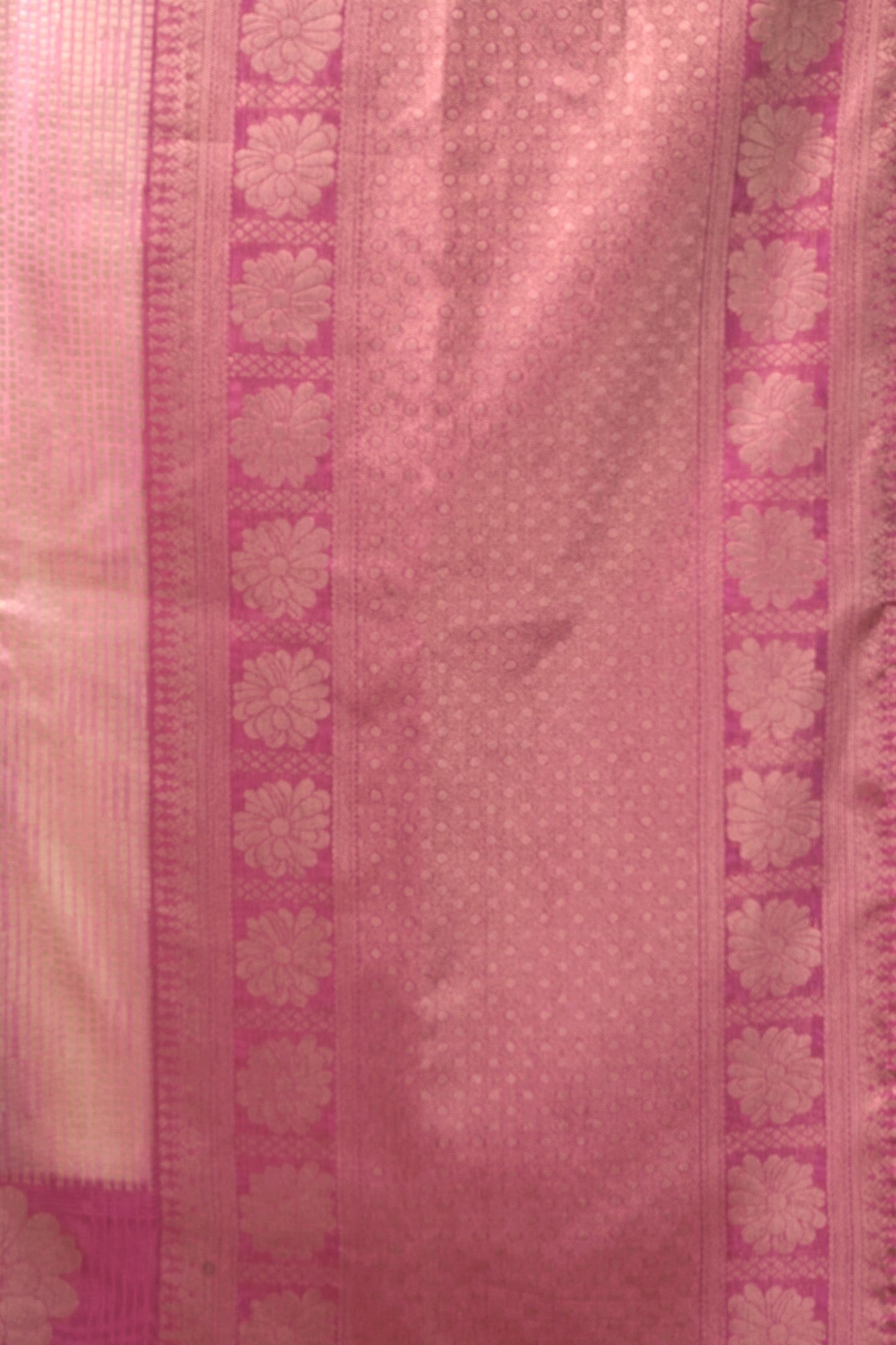 Buy MySilkLove Miller Pink Banarasi Soft Silk Saree Online