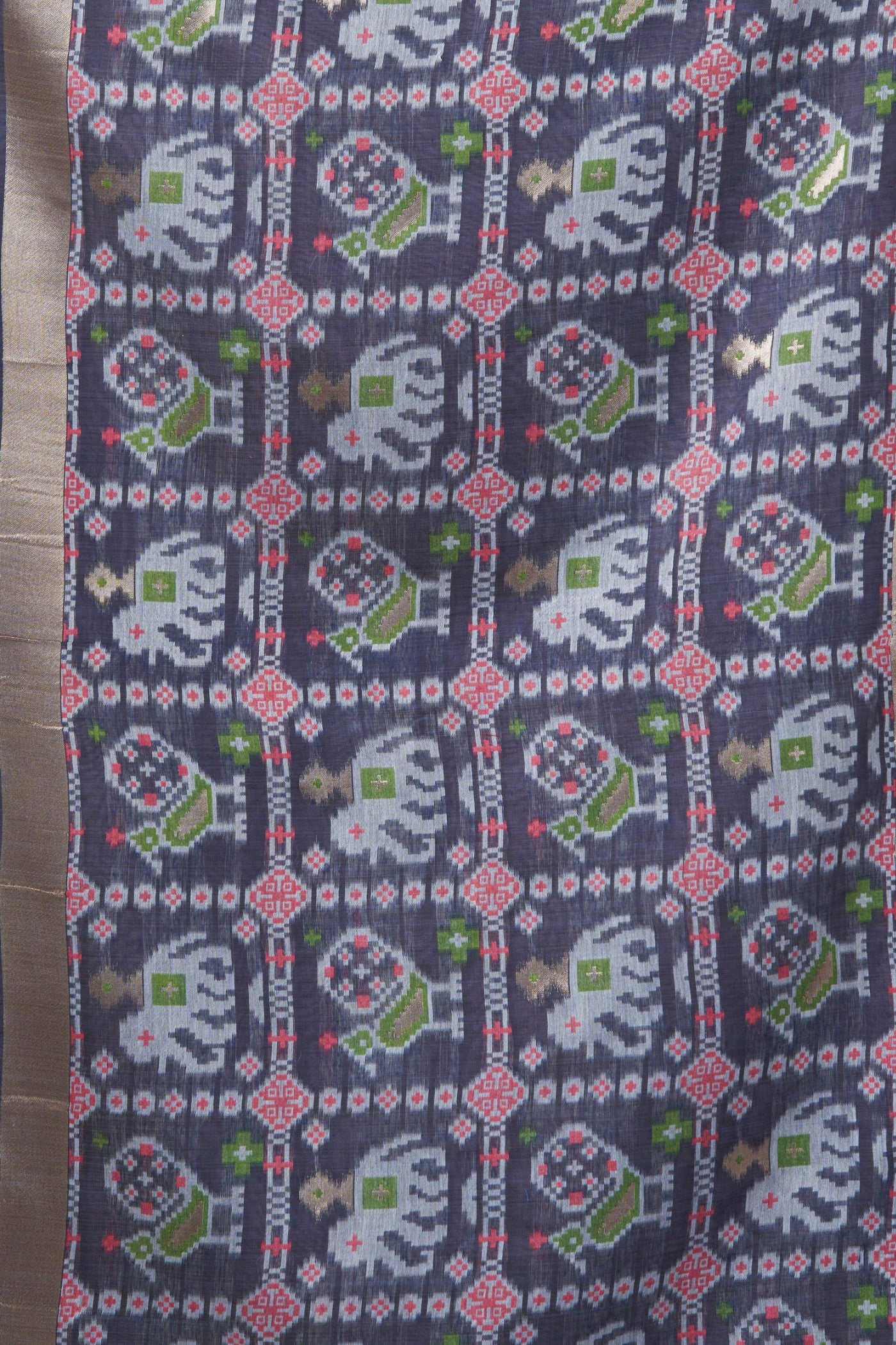 Buy MySilkLove Lavender Mist Patola Pallu Zari Woven Saree Online