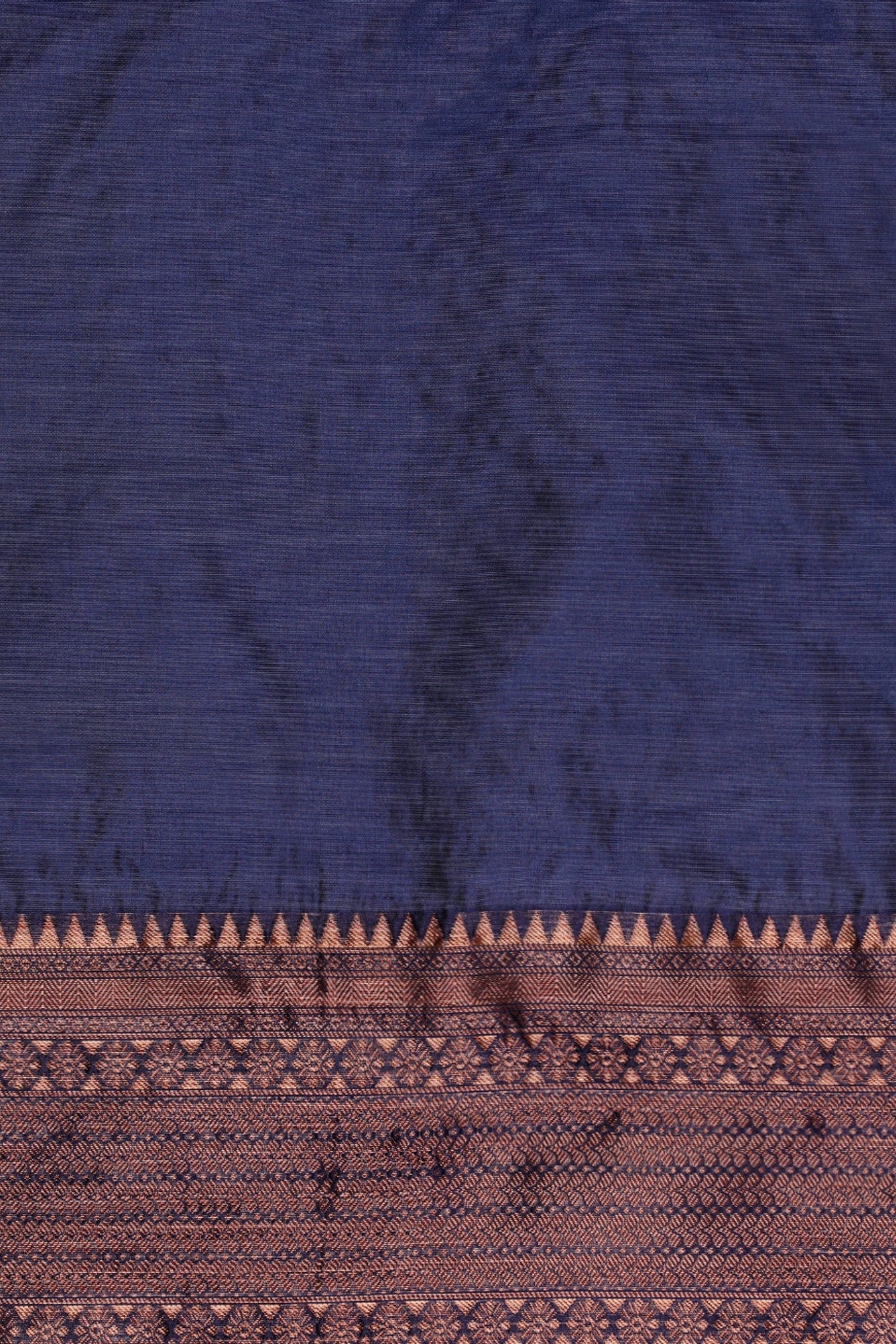 Buy MySilkLove Auburn Brown Woven Jacquard Lichi Silk Saree Online