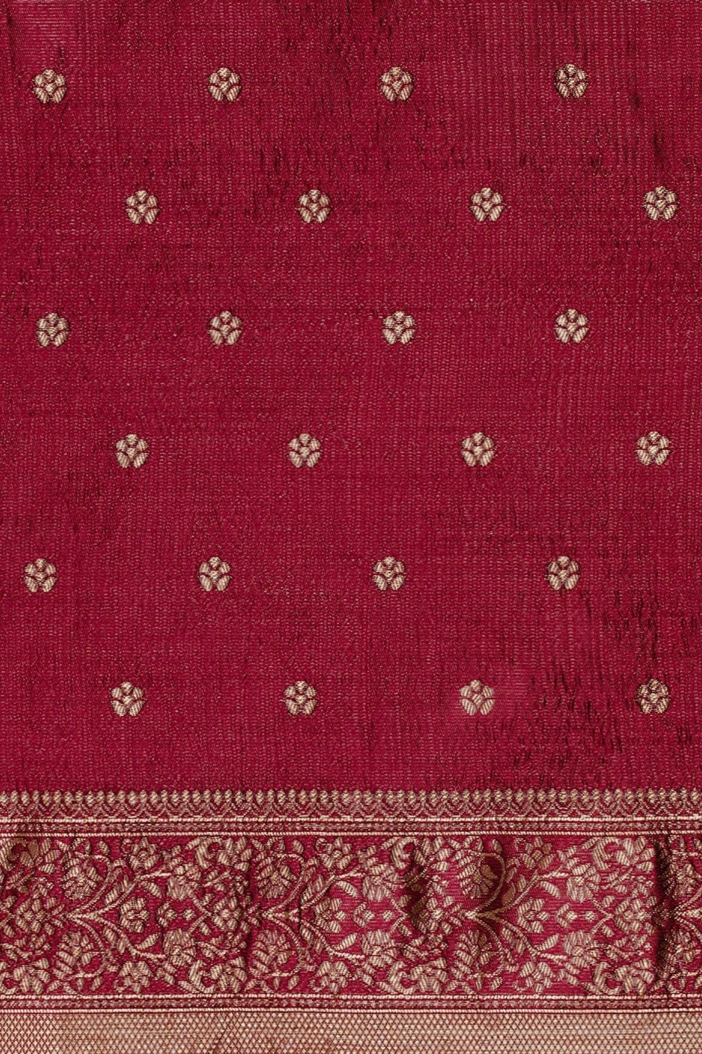 Buy MySilkLove Iradium Purple Woven Jacquard Lichi Silk Saree Online