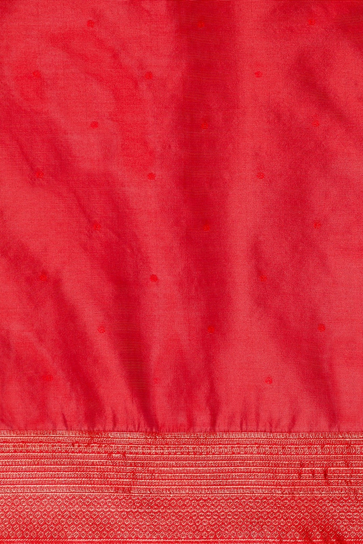 Buy MySilkLove Bean Black and Red Woven Jacquard Lichi Silk Saree Online