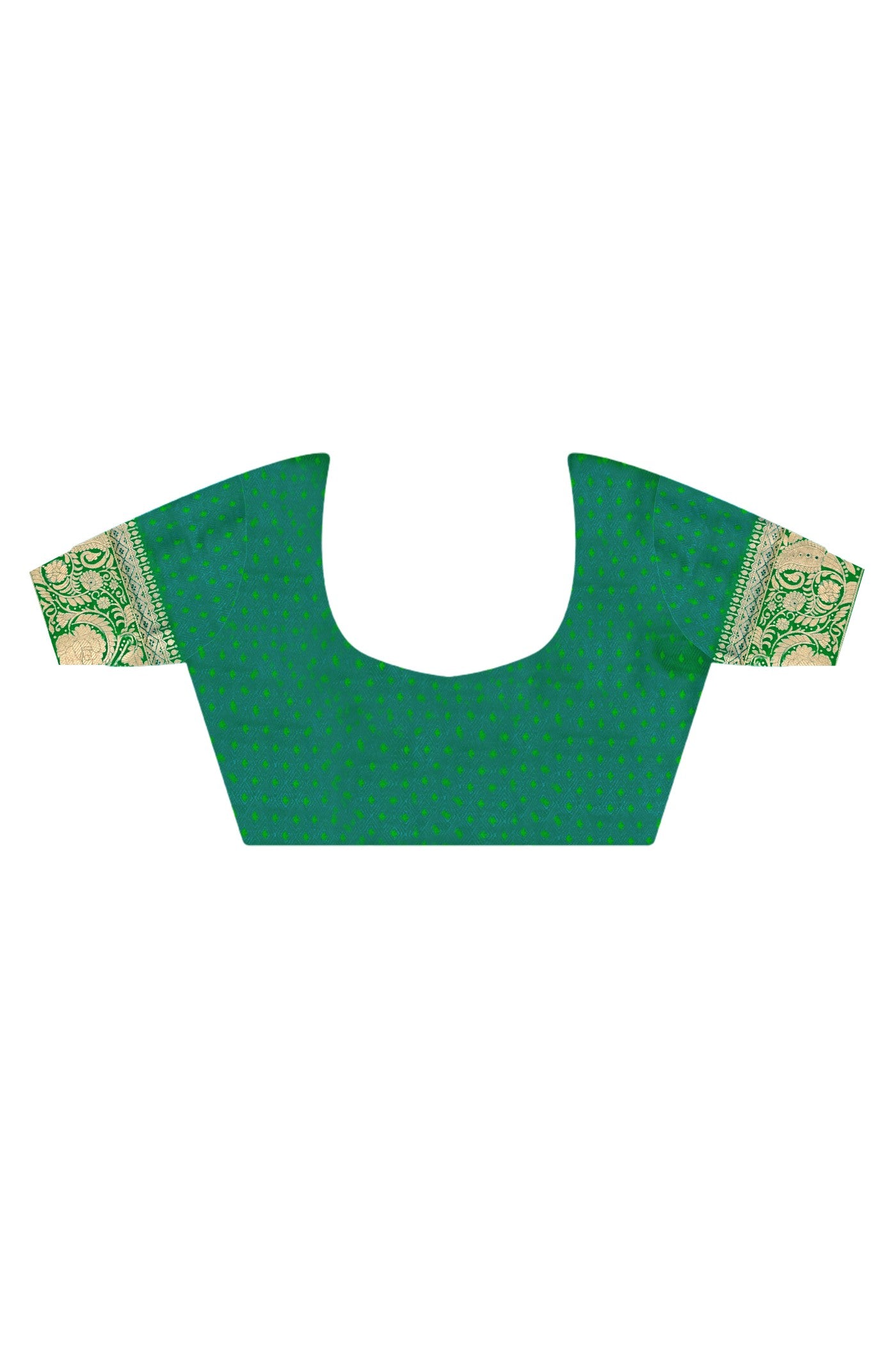 Buy MySilkLove Paris Green Handloom Kanjivaram Saree Online