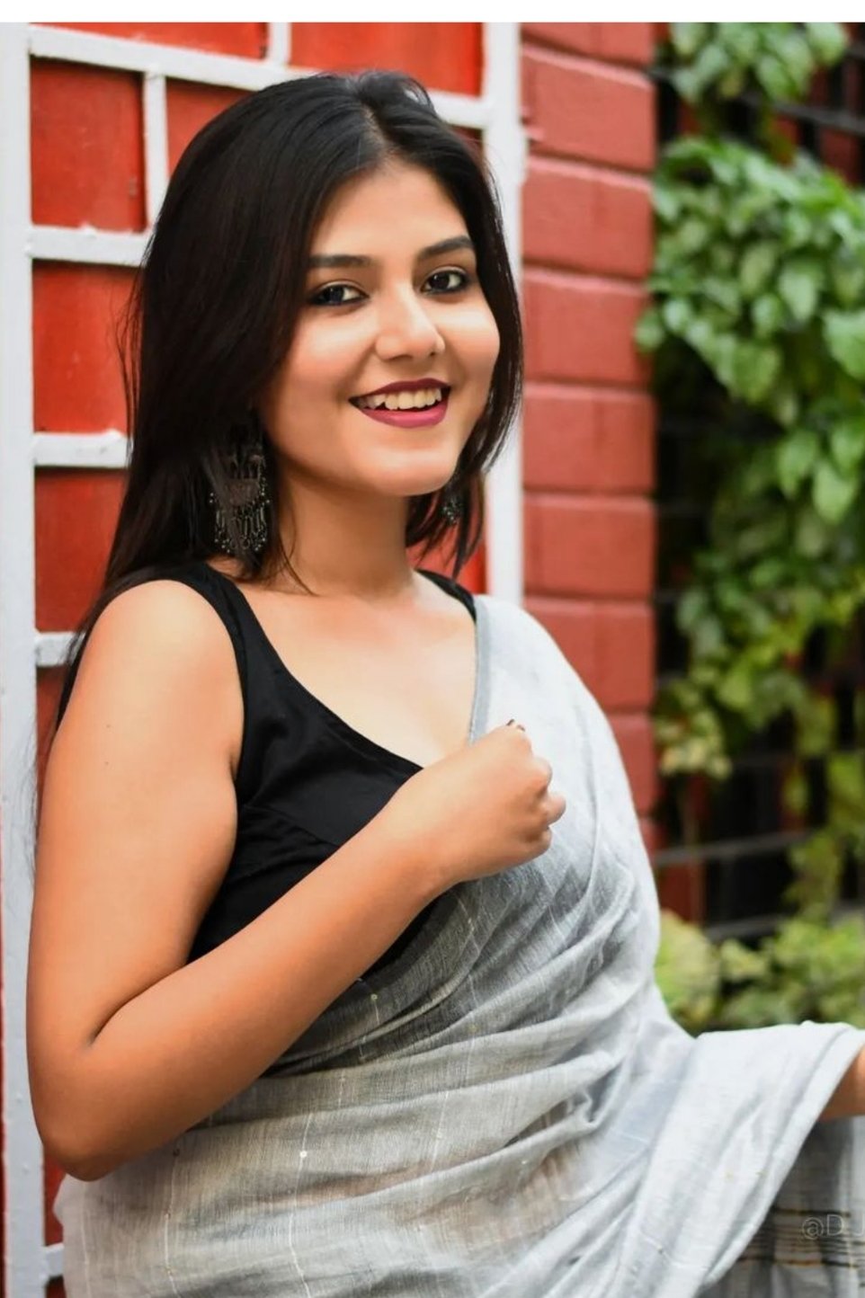 Buy MySilkLove Light Grey Cotton Sequence Saree Online
