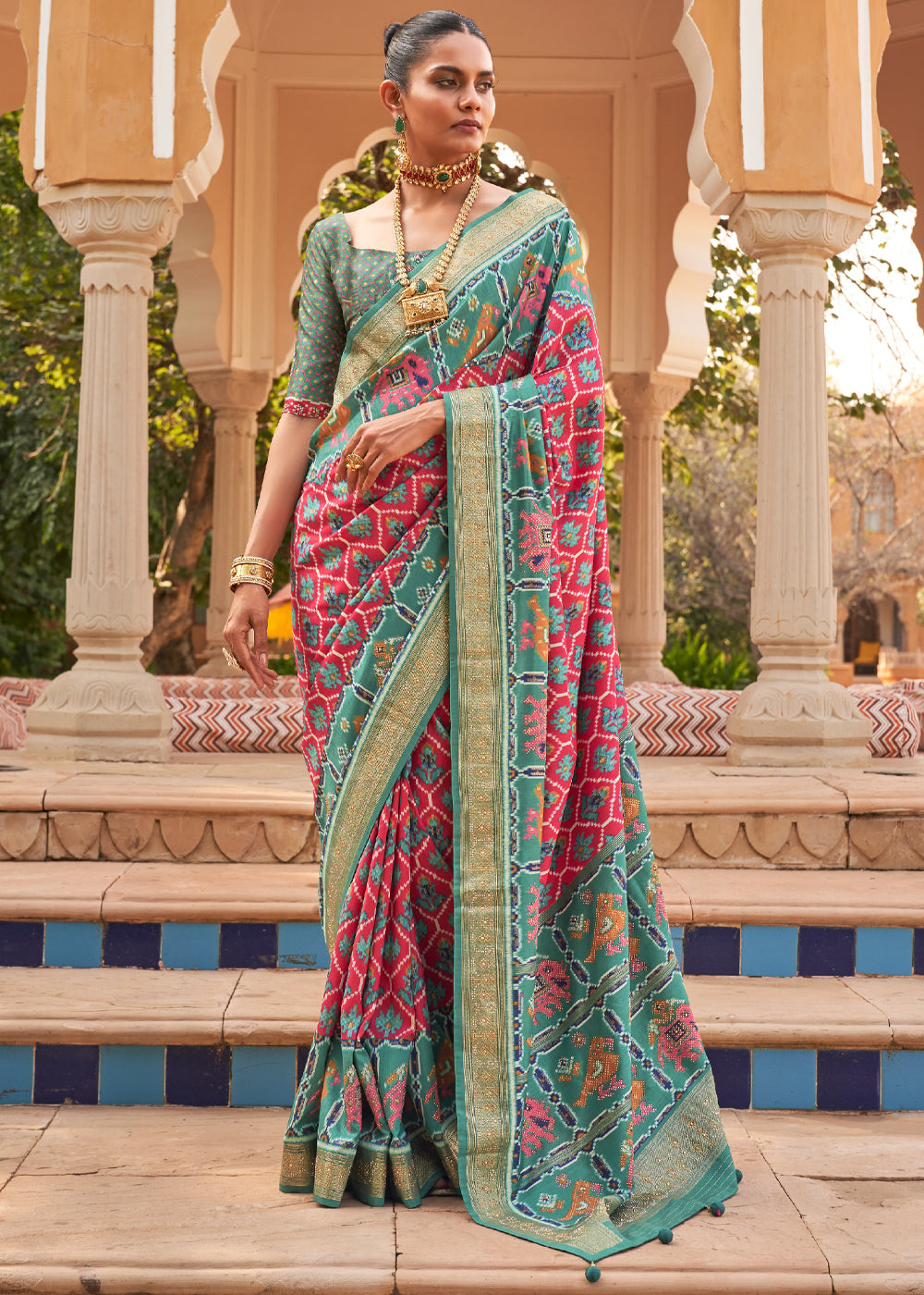 Silk popular saree new