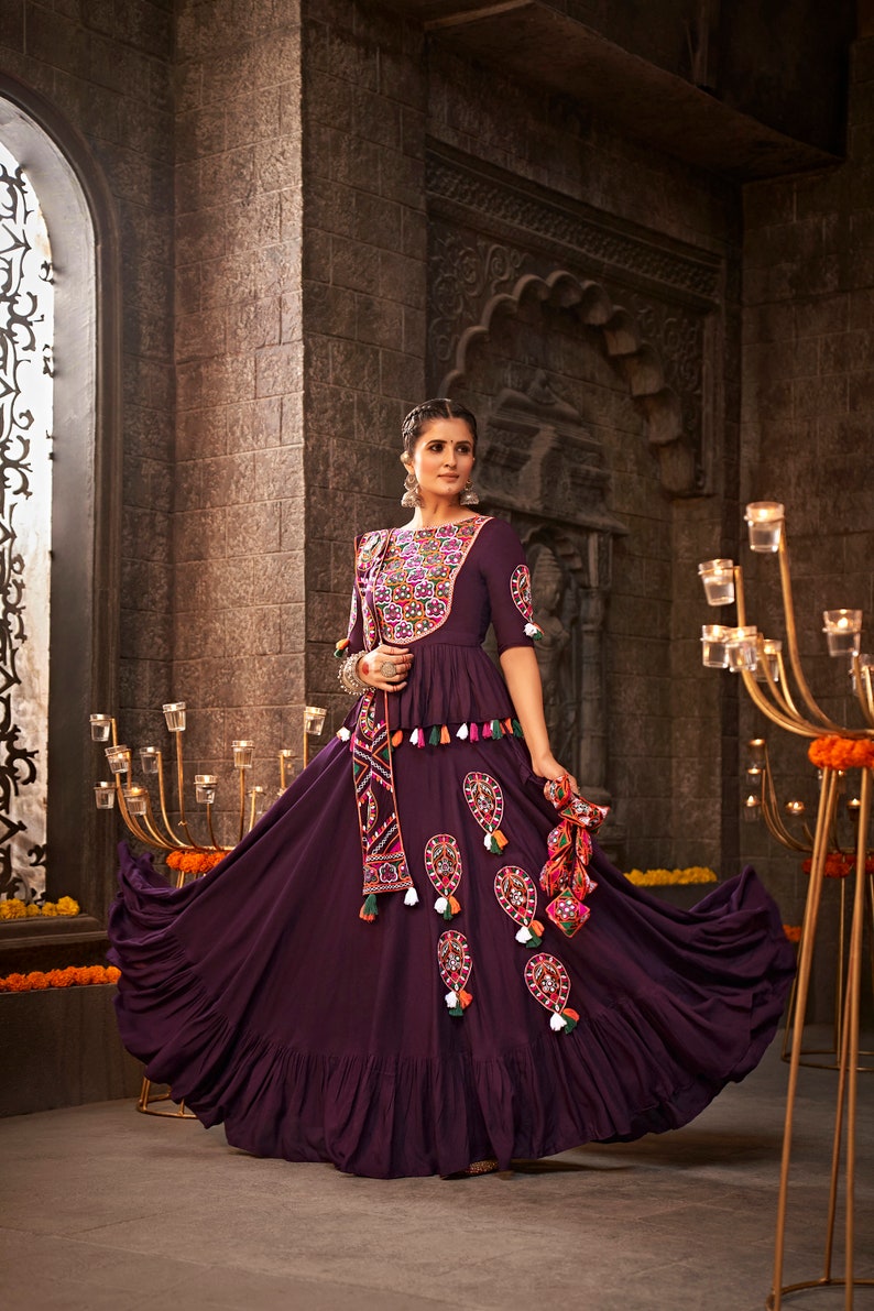 MySilkLove Livid Purple Lehenga Choli