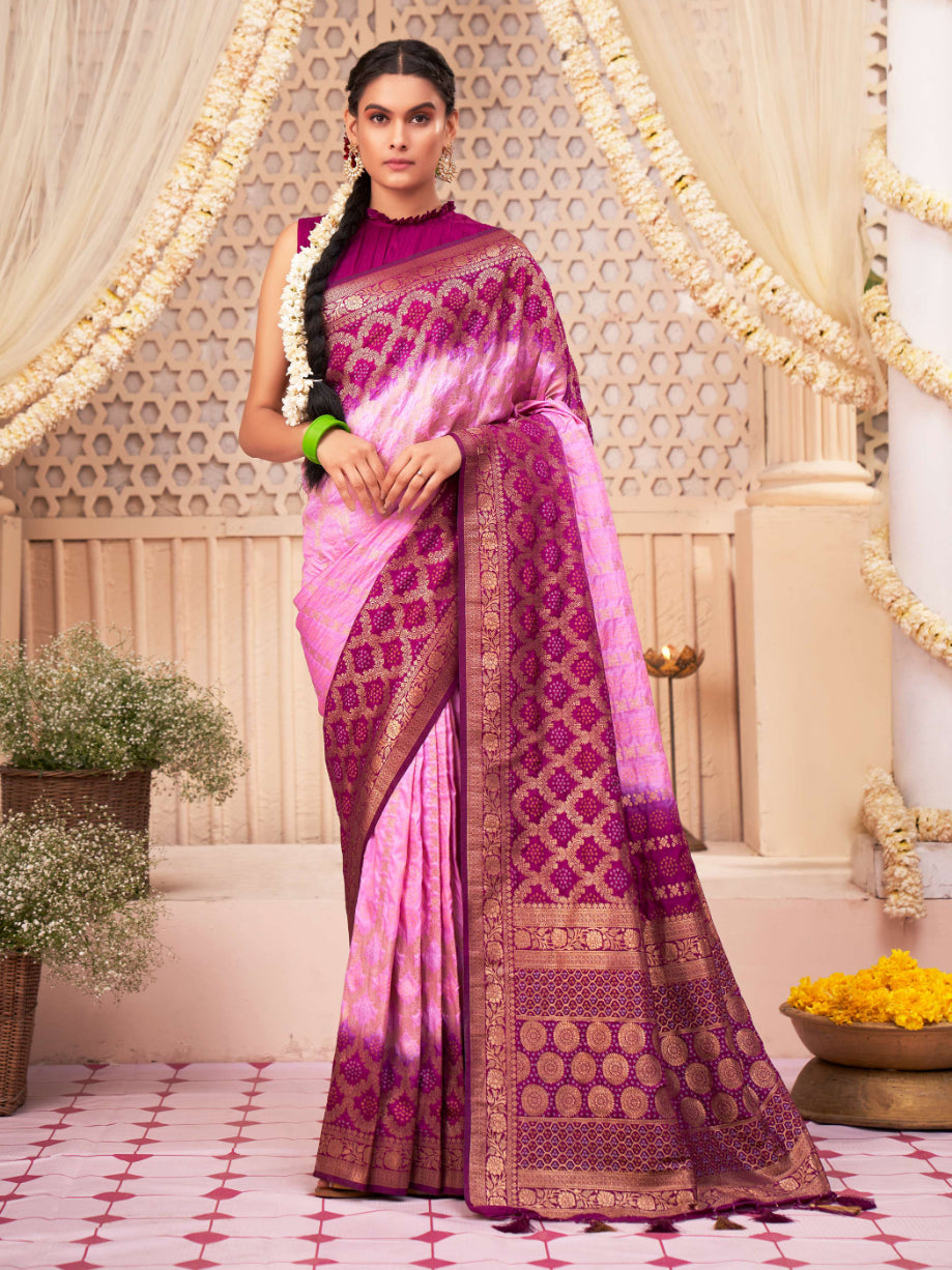 Lavender Rose Saree popular