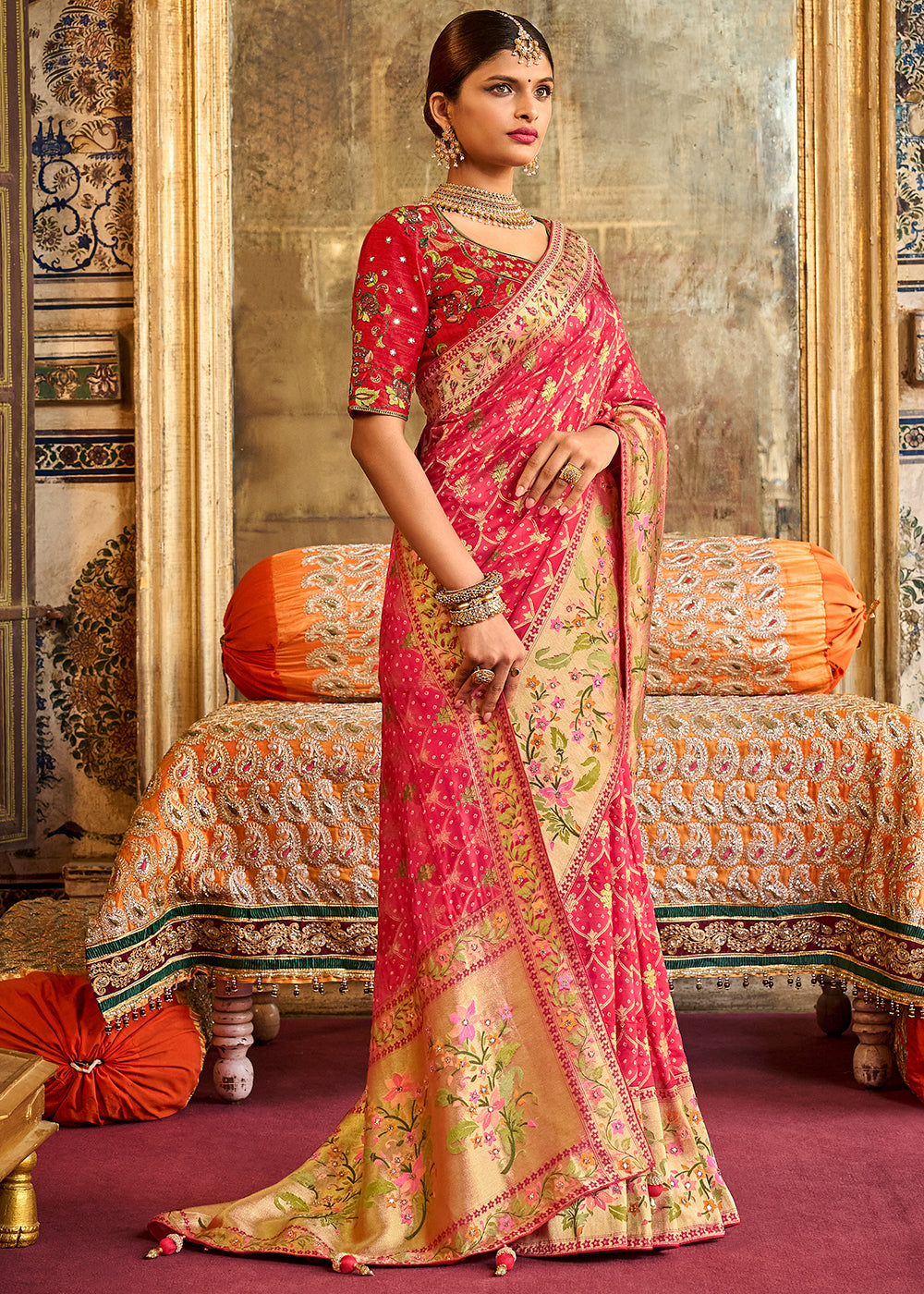 Wedding sarees above on sale 10000