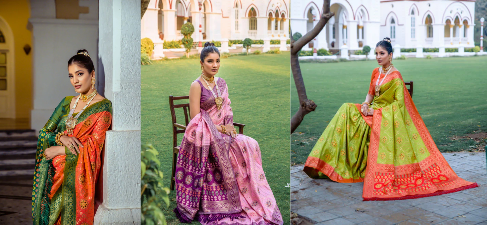 Daylight Drapes: Banarasi Sarees for Daytime Celebrations