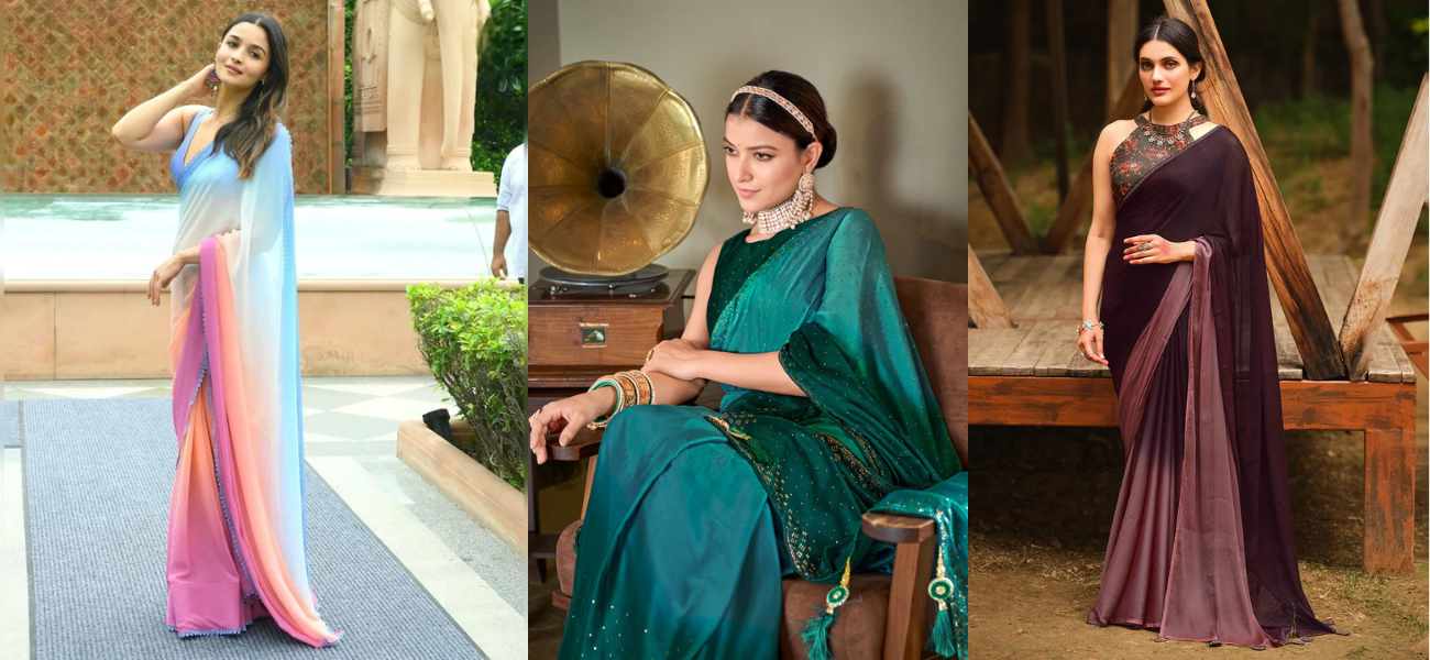 A Guide to Ombre Sarees and Their Timeless Allure