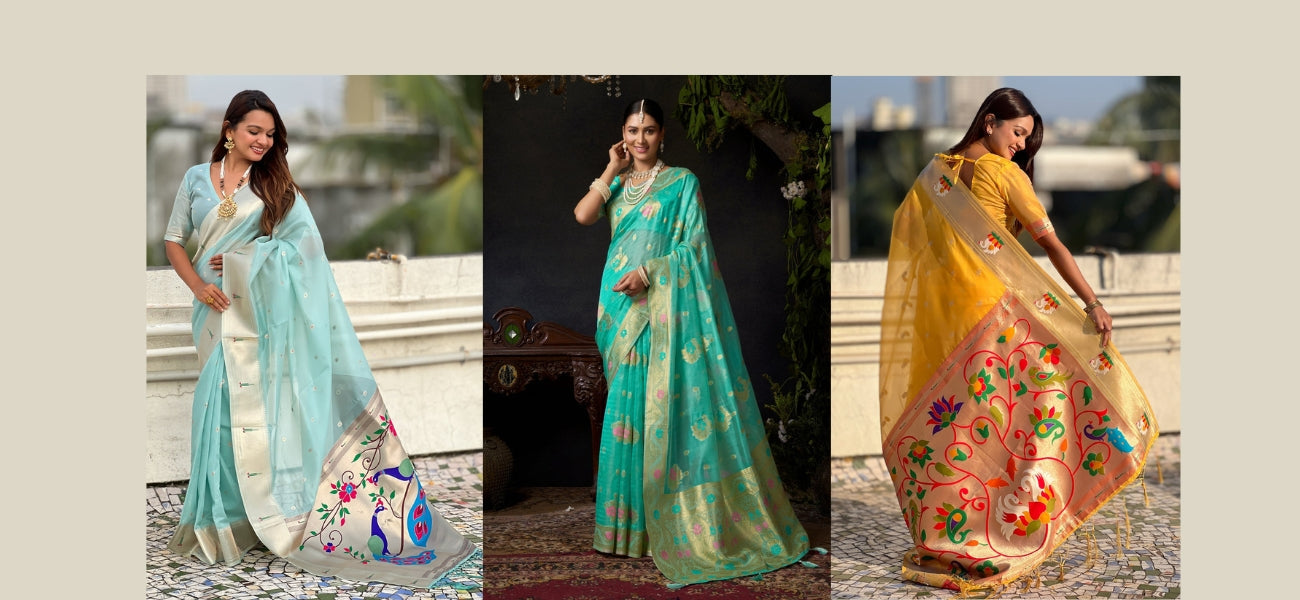 5 Ways to Style an Organza Saree for Every Occasion