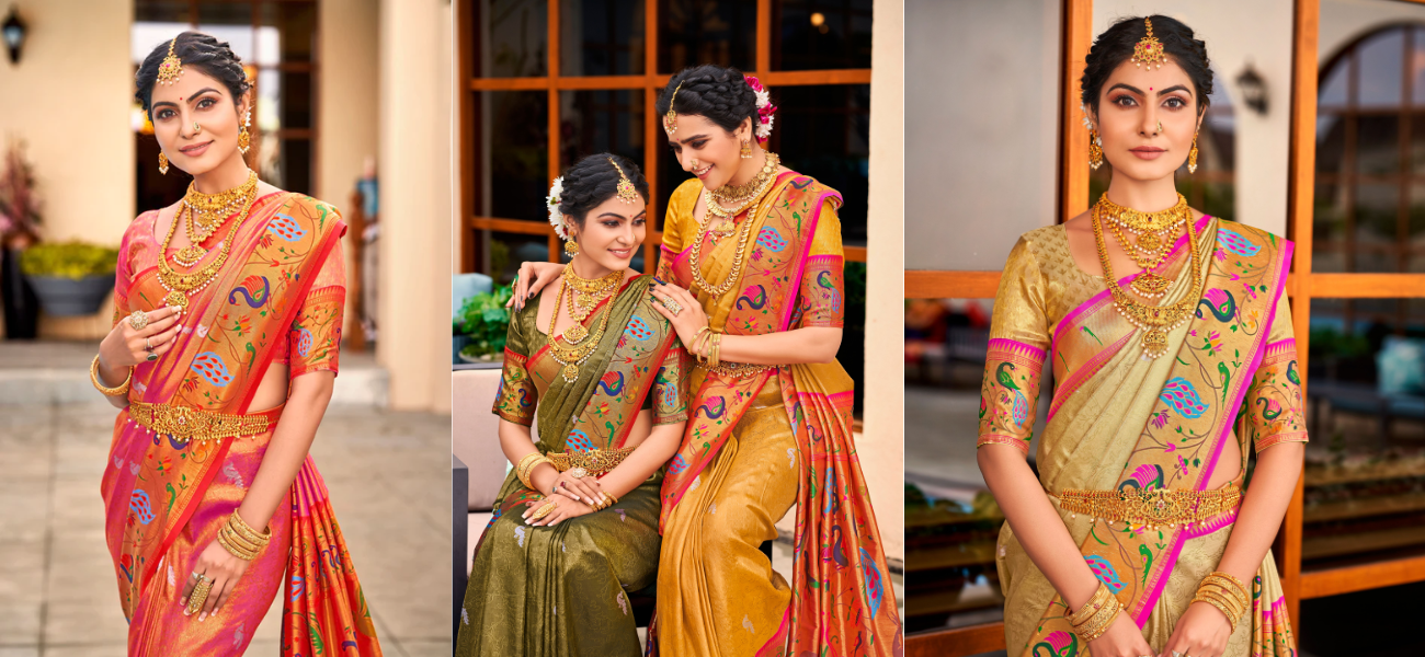 The Majestic Charm of Paithani Sarees: Timeless Elegance from Maharashtra