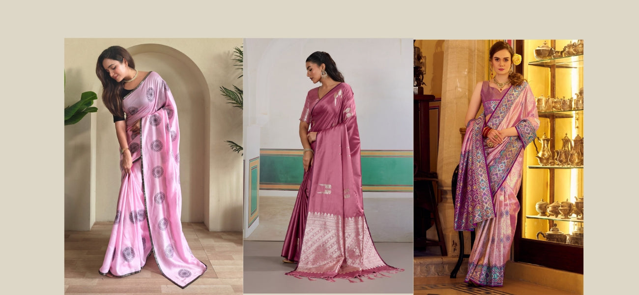 Which Pink Saree Suits Your Skin Tone? A Complete Shade and Fabric Guide
