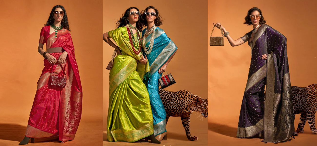 Welcoming 2024 with MySilkLove's New Saree Edition