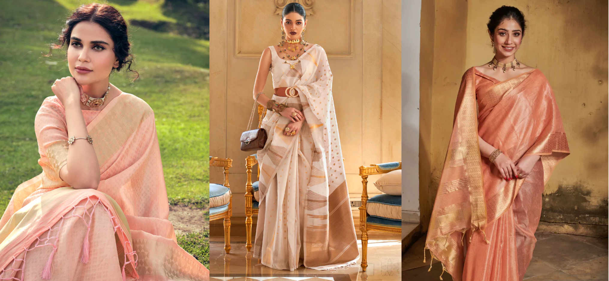 The Ethereal Charm of Tissue Silk Sarees