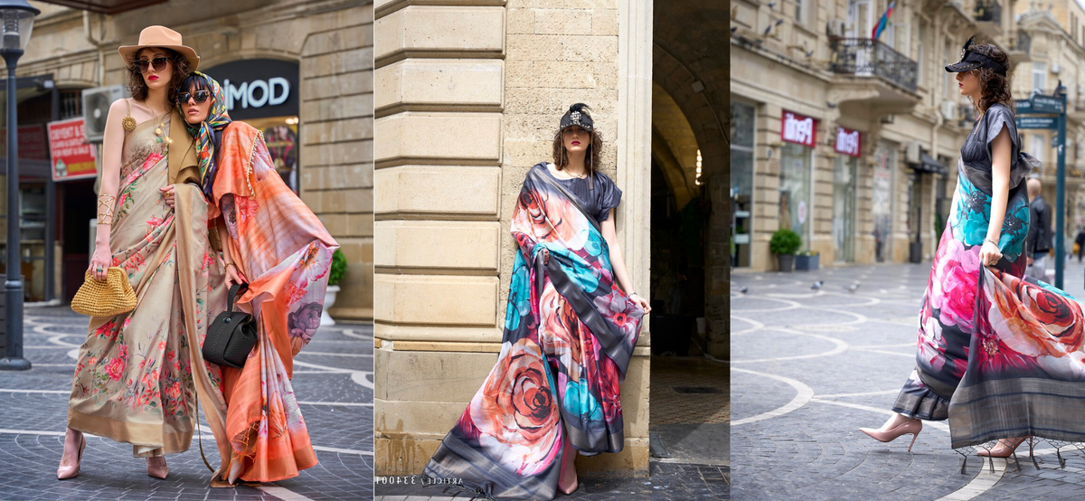 Saree Chic: Embrace the Latest Trends in Women's Ethnic Fashion ...