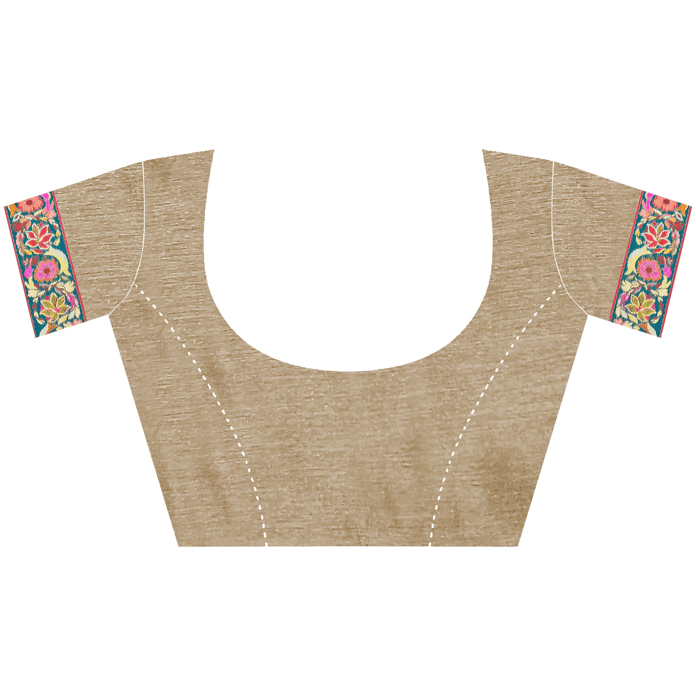 Buy MySilkLove Bistre Brown Kashmiri Handloom Jamewar Saree Online