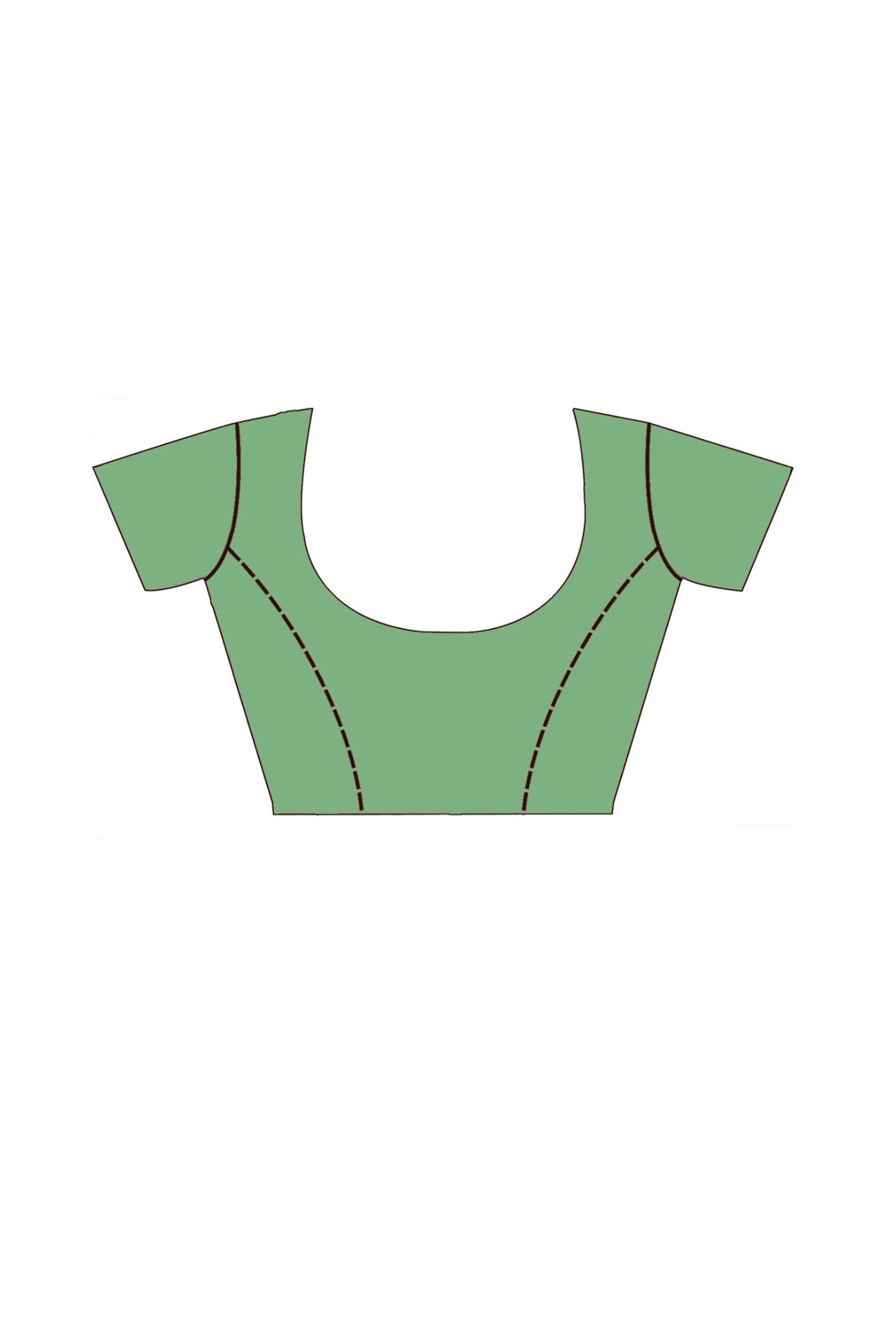 Buy MySilkLove Tree Green Yellow Zari Woven Banarasi Saree Online