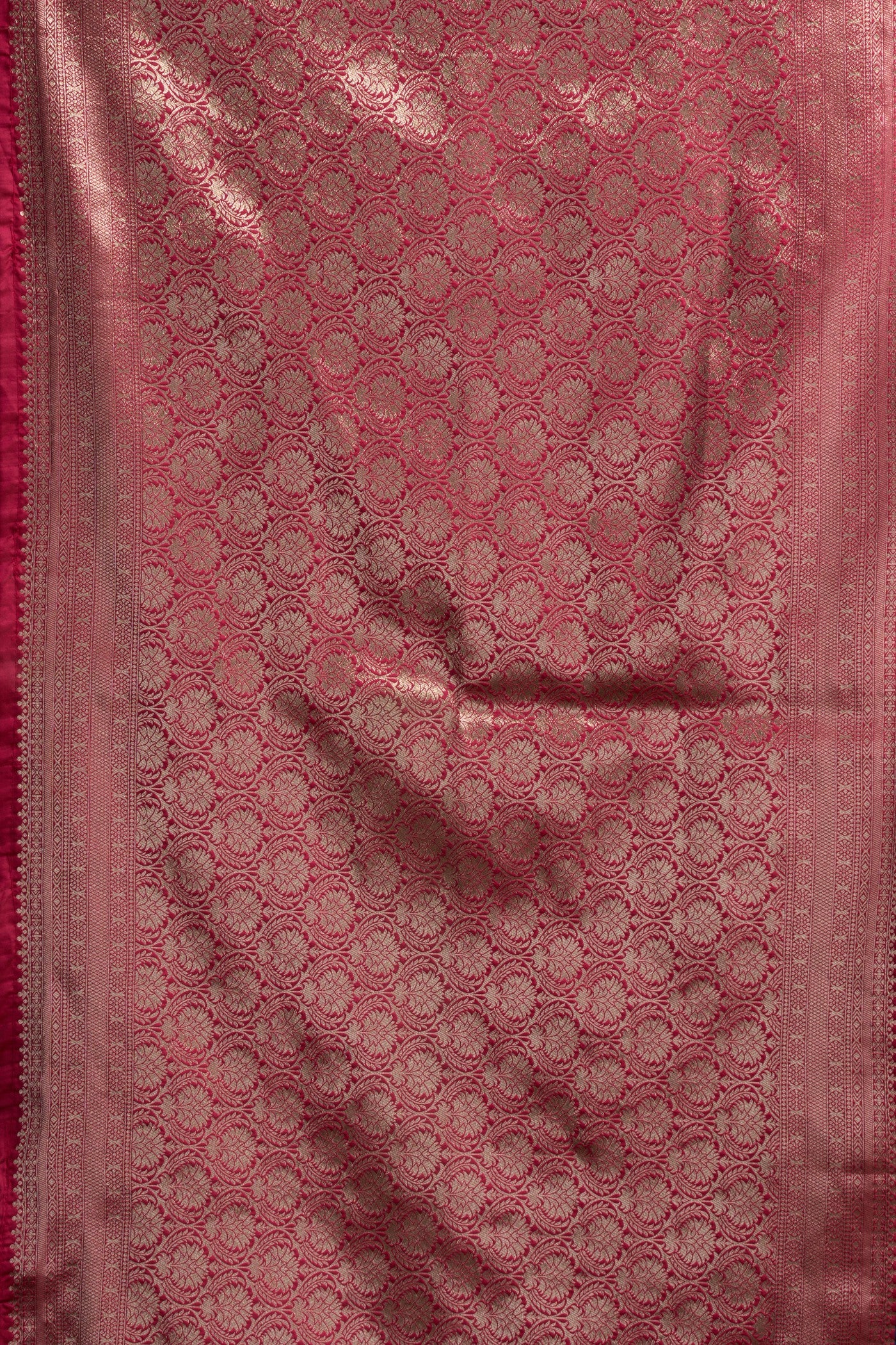 Buy MySilkLove Force Blue Banarasi Handloom Soft Silk Saree Online