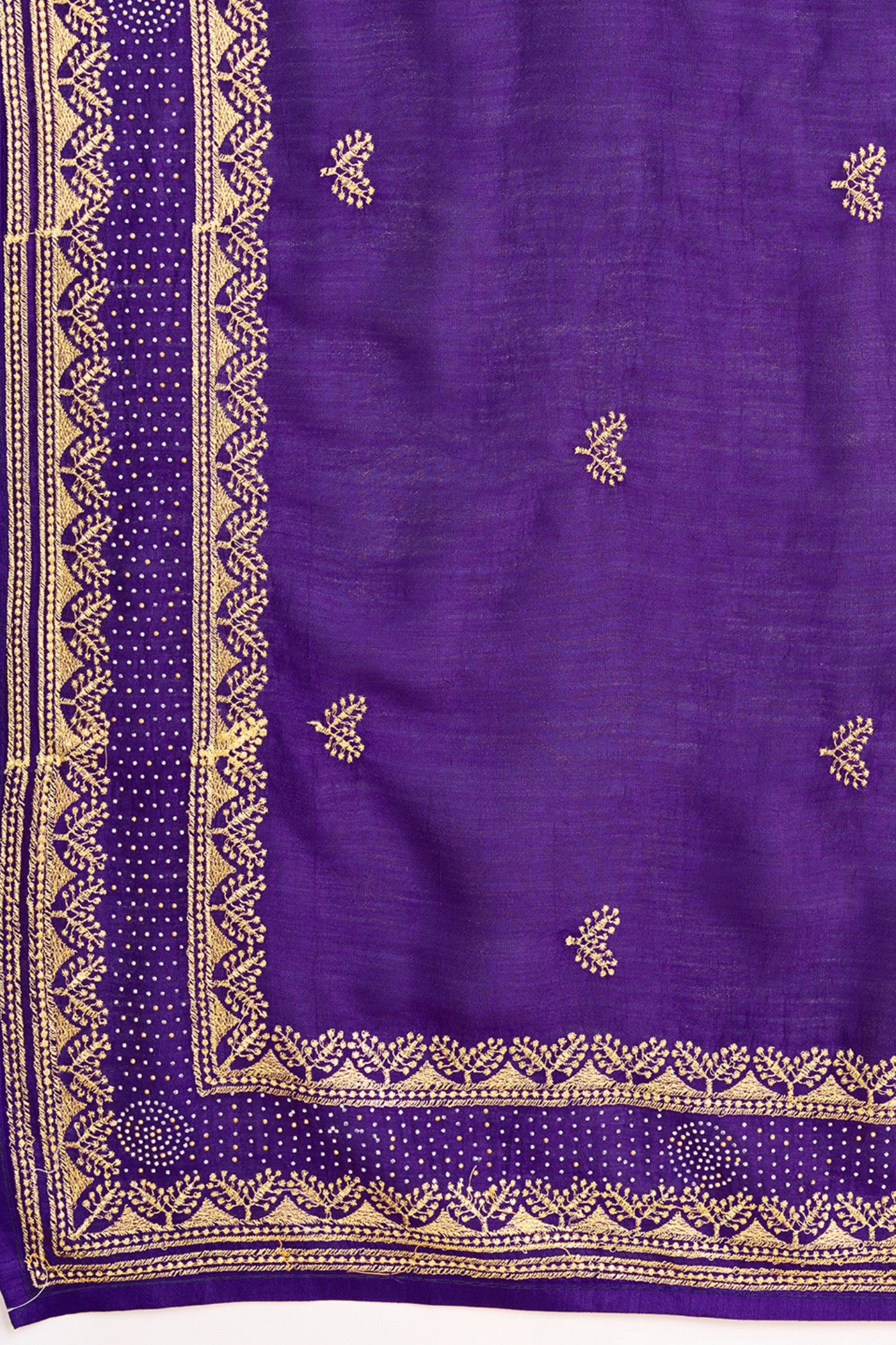 Buy MySilkLove Jamun Purple Designer Partywear Saree Online