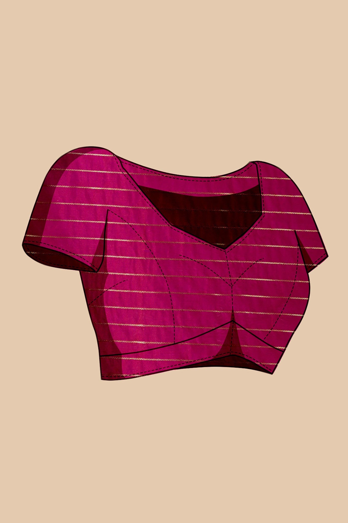 Buy MySilkLove Veronica Purple Zari Woven Banarasi Saree Online