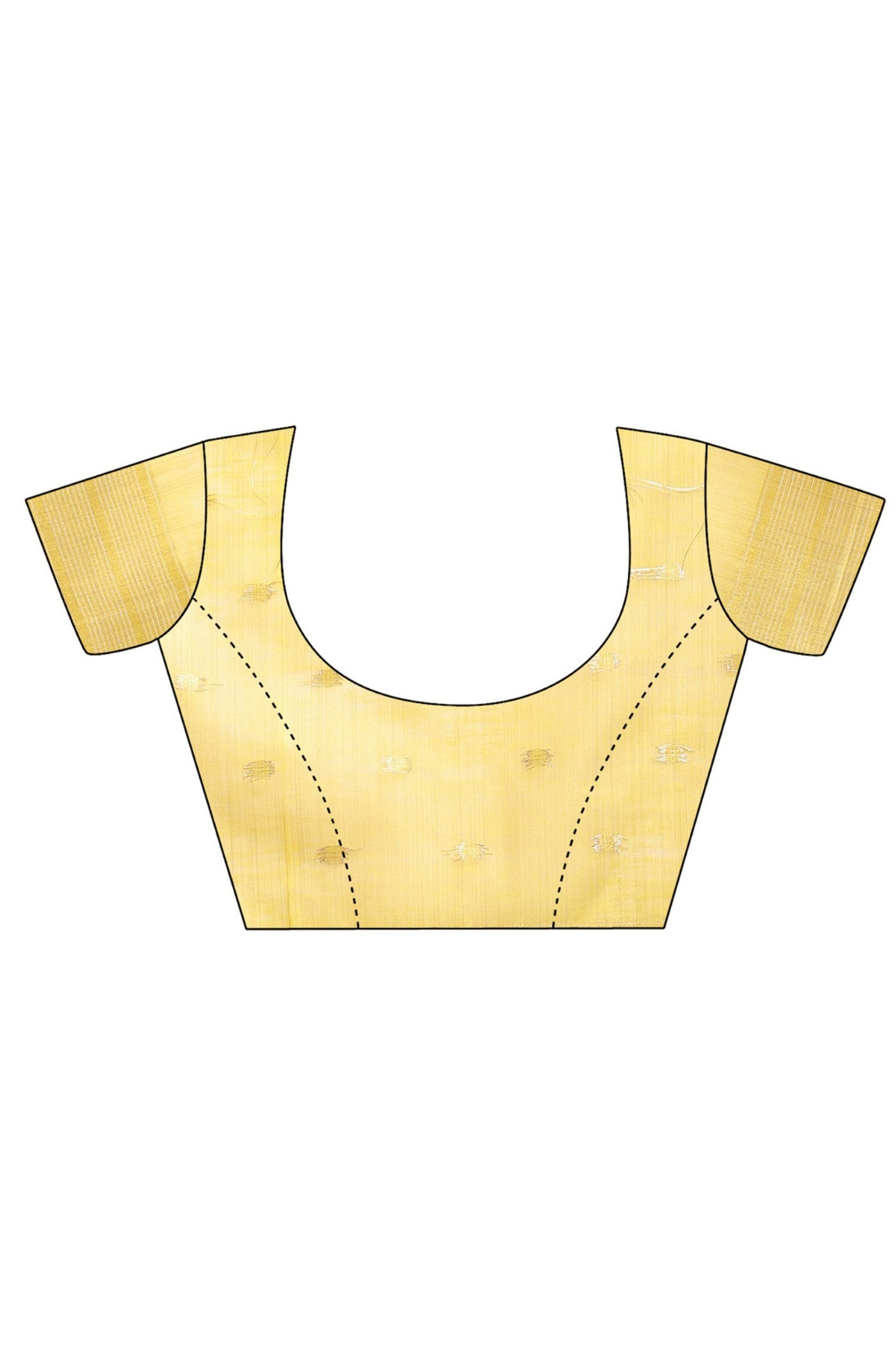 Buy MySilkLove Aureolin Yellow Linen Cotton Saree Online