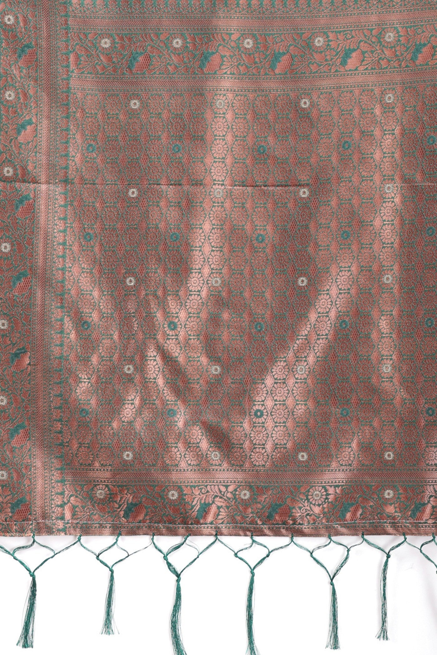 Buy MySilkLove Aqua Blue Linen Cotton Saree Online