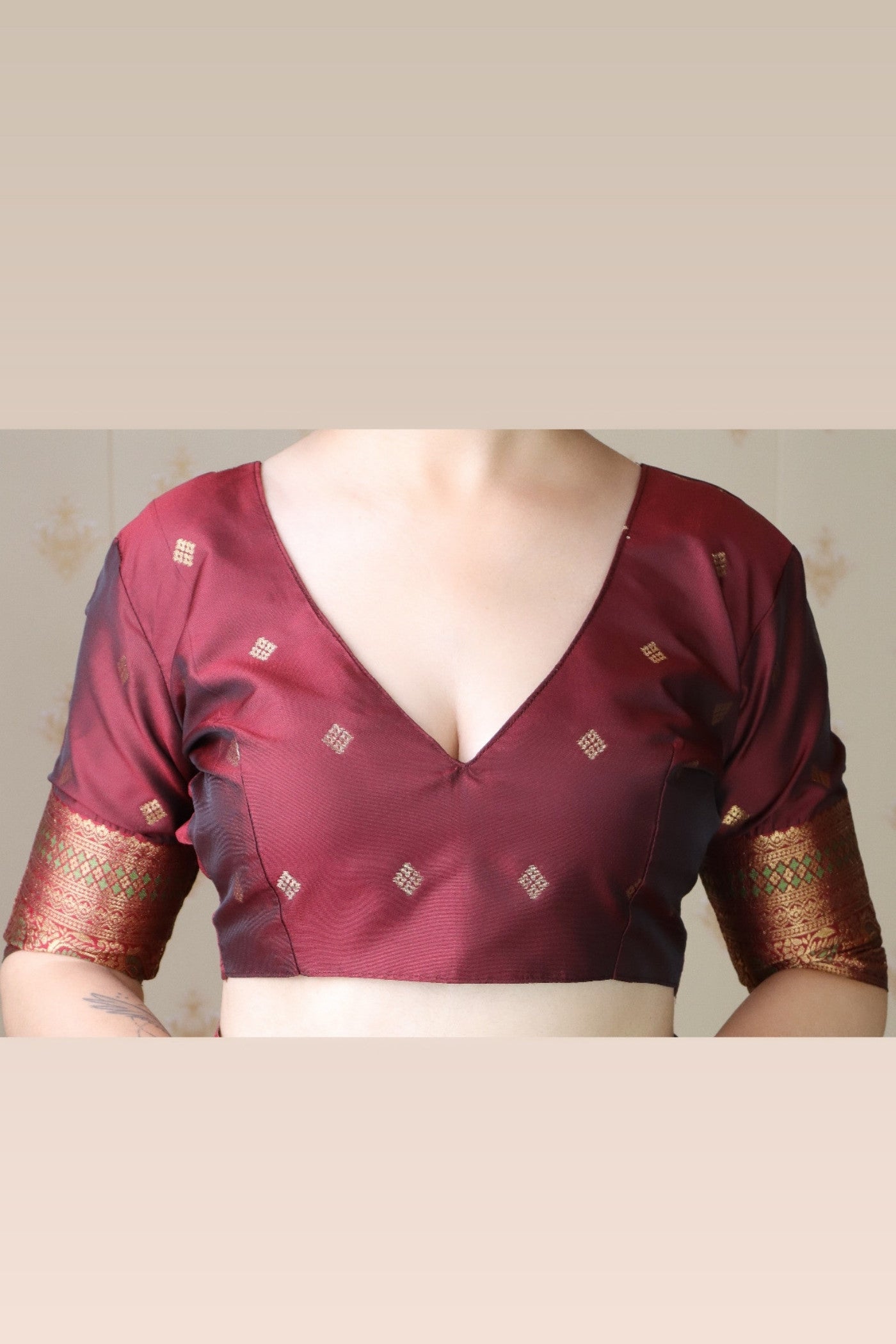 Buy MySilkLove Army Green Banarasi Handloom Saree Online