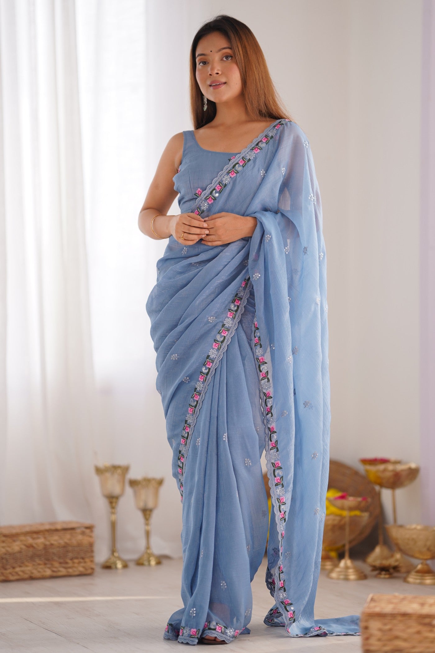 Silk Saree Collection Flipkart Online Saree Sale Designer Frill