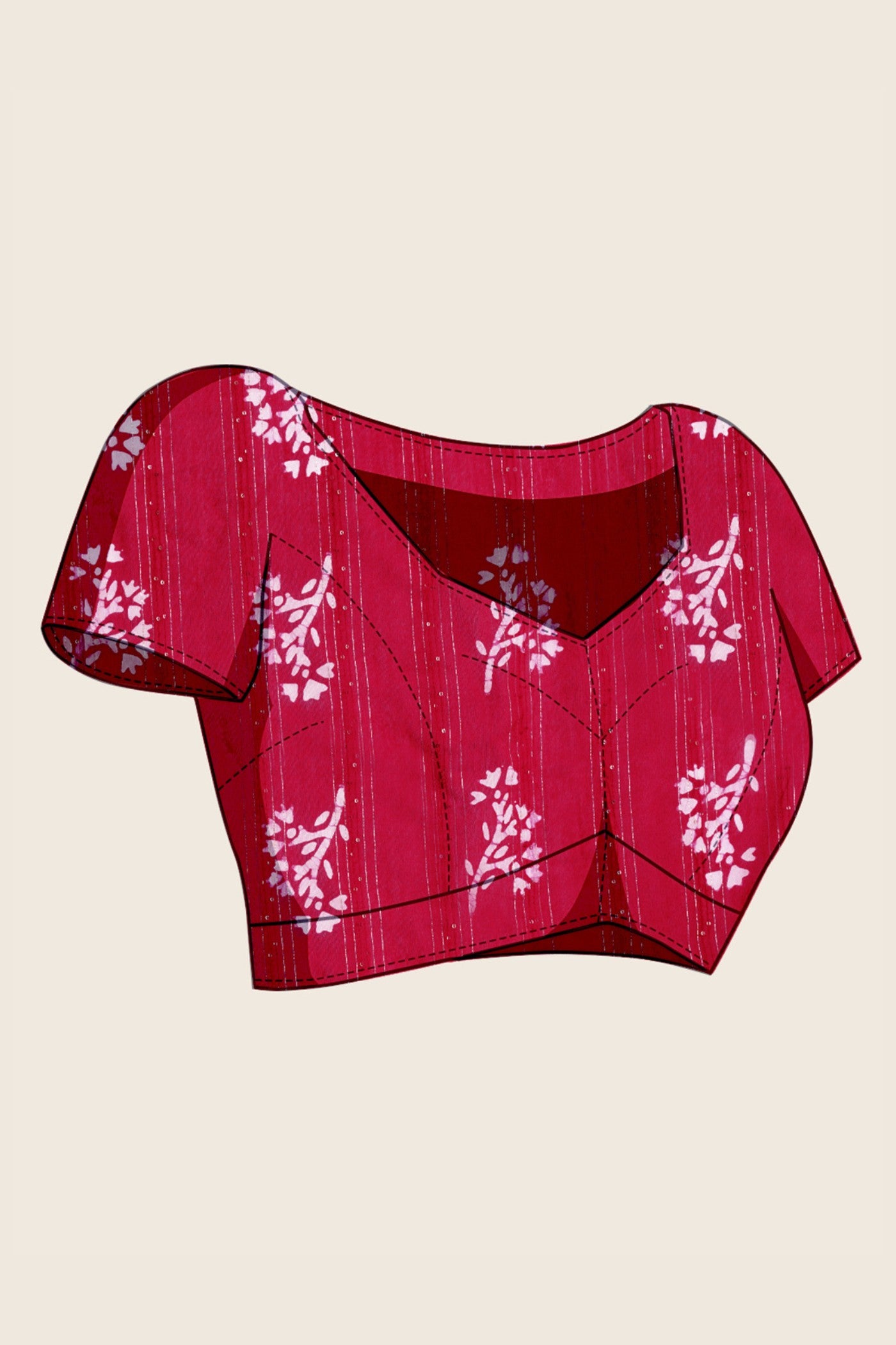 Buy MySilkLove French Pink Woven Cotton Silk Saree Online