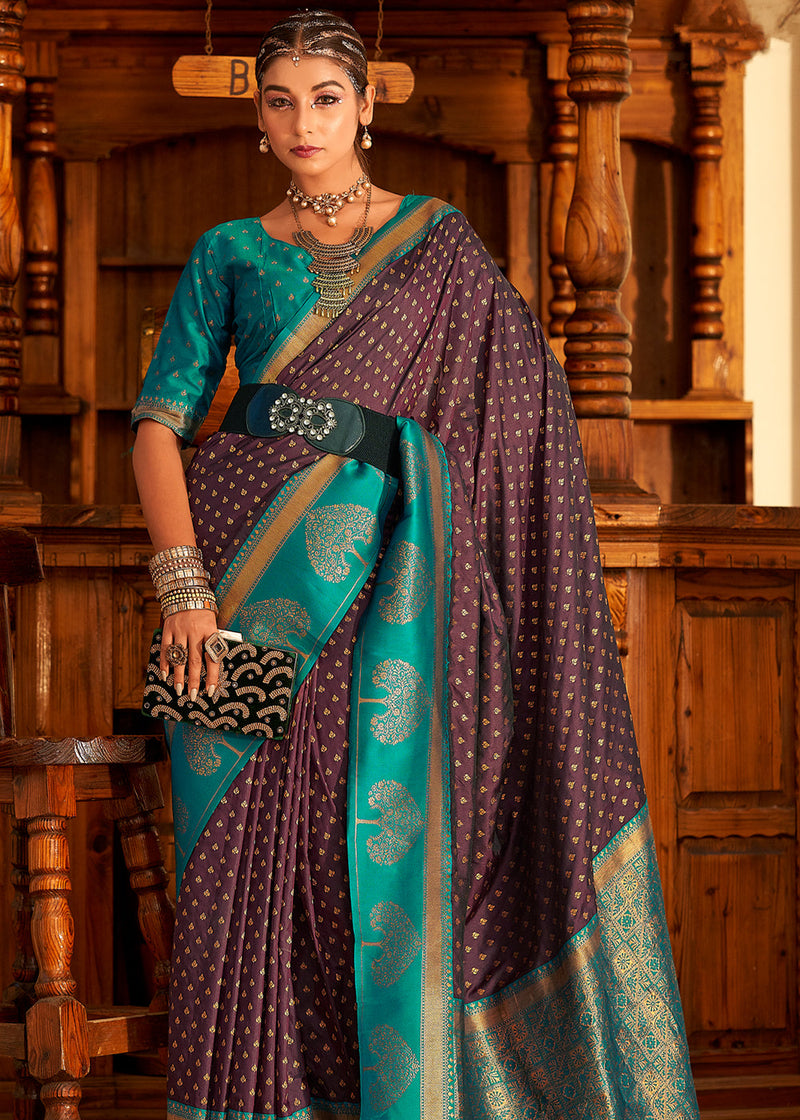 Women's Festive Special Soft Lichi Silk Banarasi Saree - Vootbuy