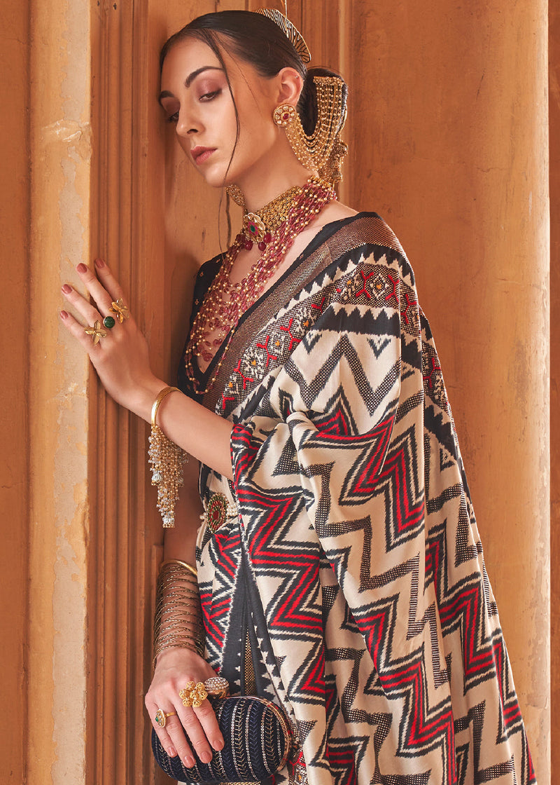Ganga Gharana Designer Print Velvet Suit - Winter Collection