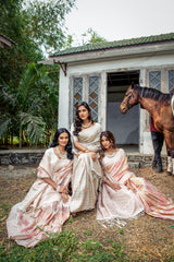 Frost Golden Handloom Banarasi Uri Silk Saree