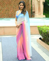 Alia bhatt pink clearance saree