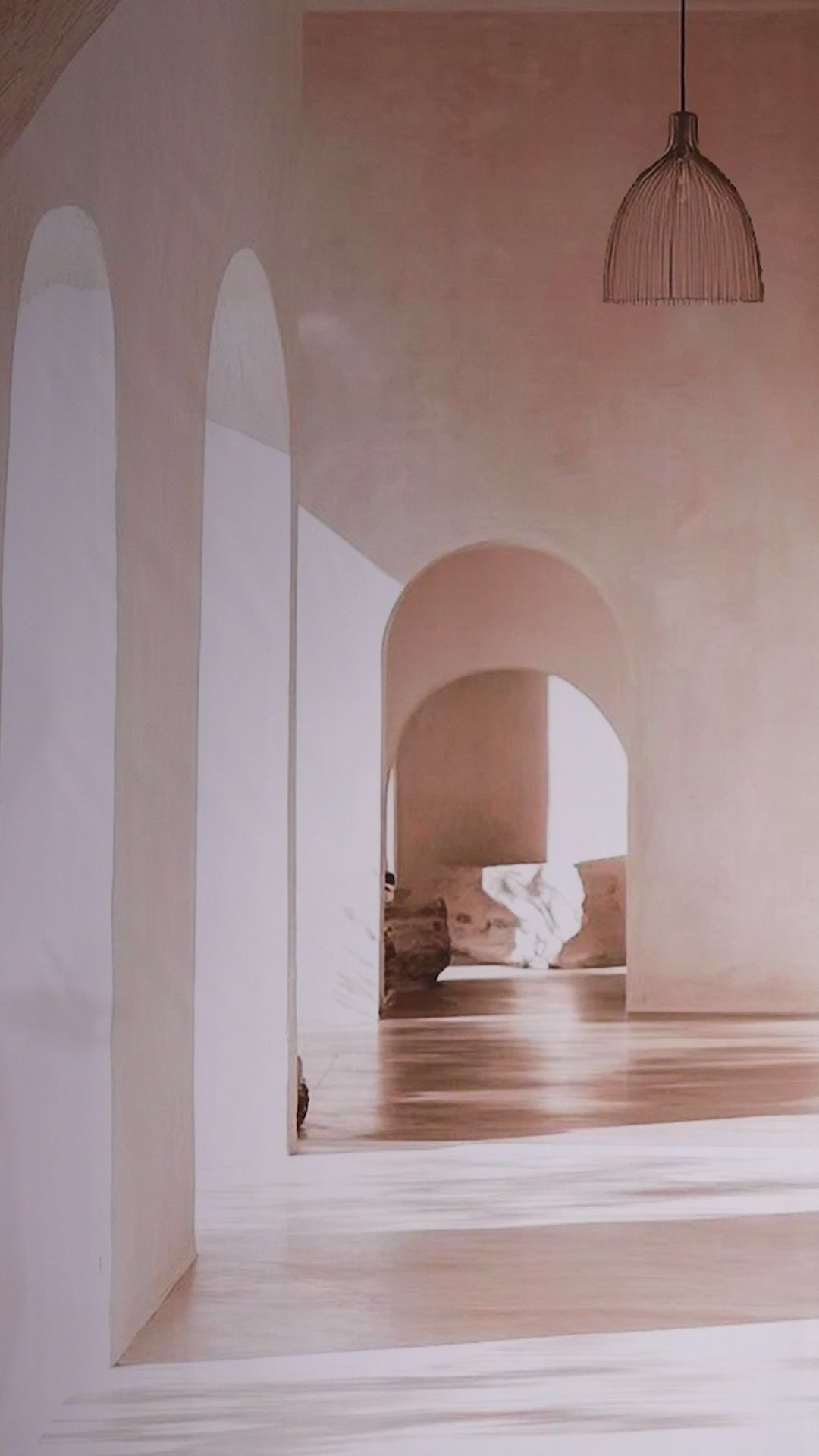 Buy MySilkLove Flower Bloom Pink Ajrakh Printed Satin Crepe Silk Saree Online