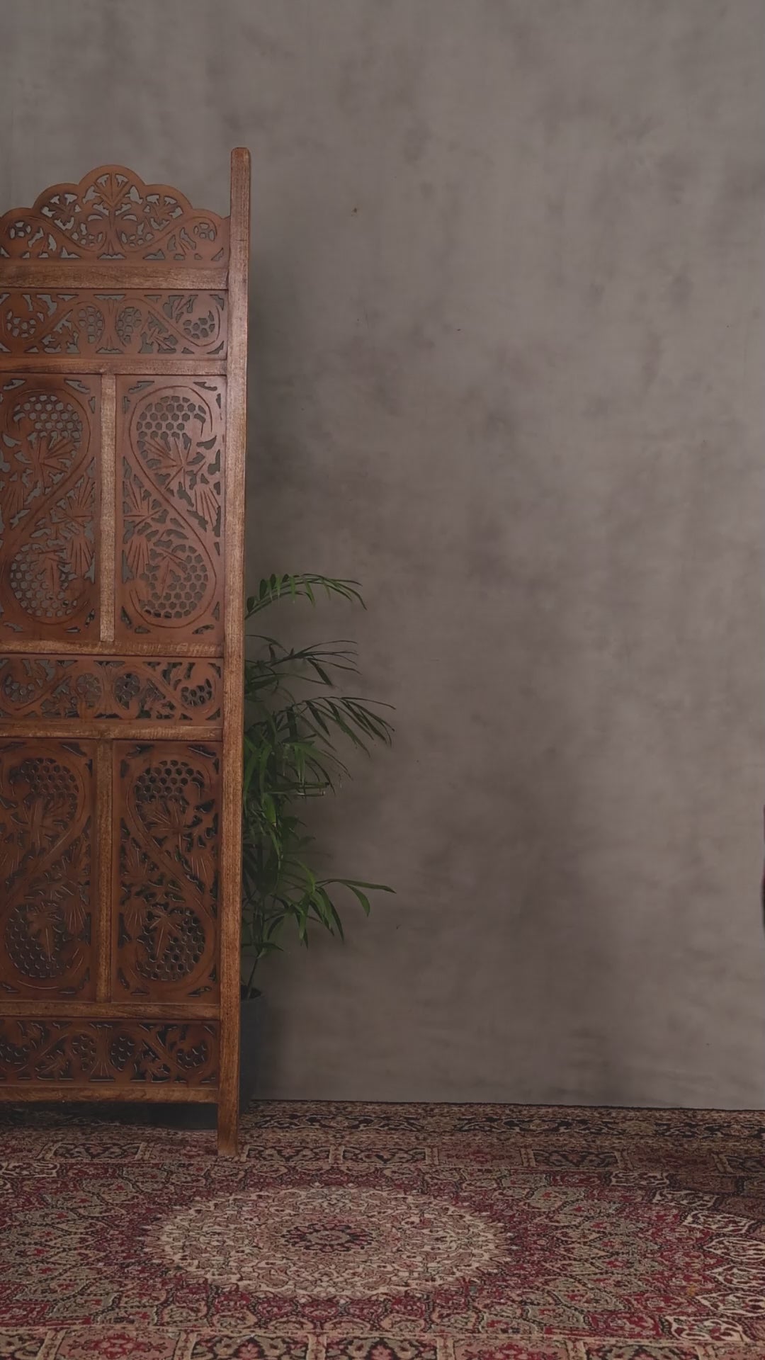 Buy MySilkLove Rose Pink and Blue Ajrakh Printed Satin Crepe Silk Saree Online