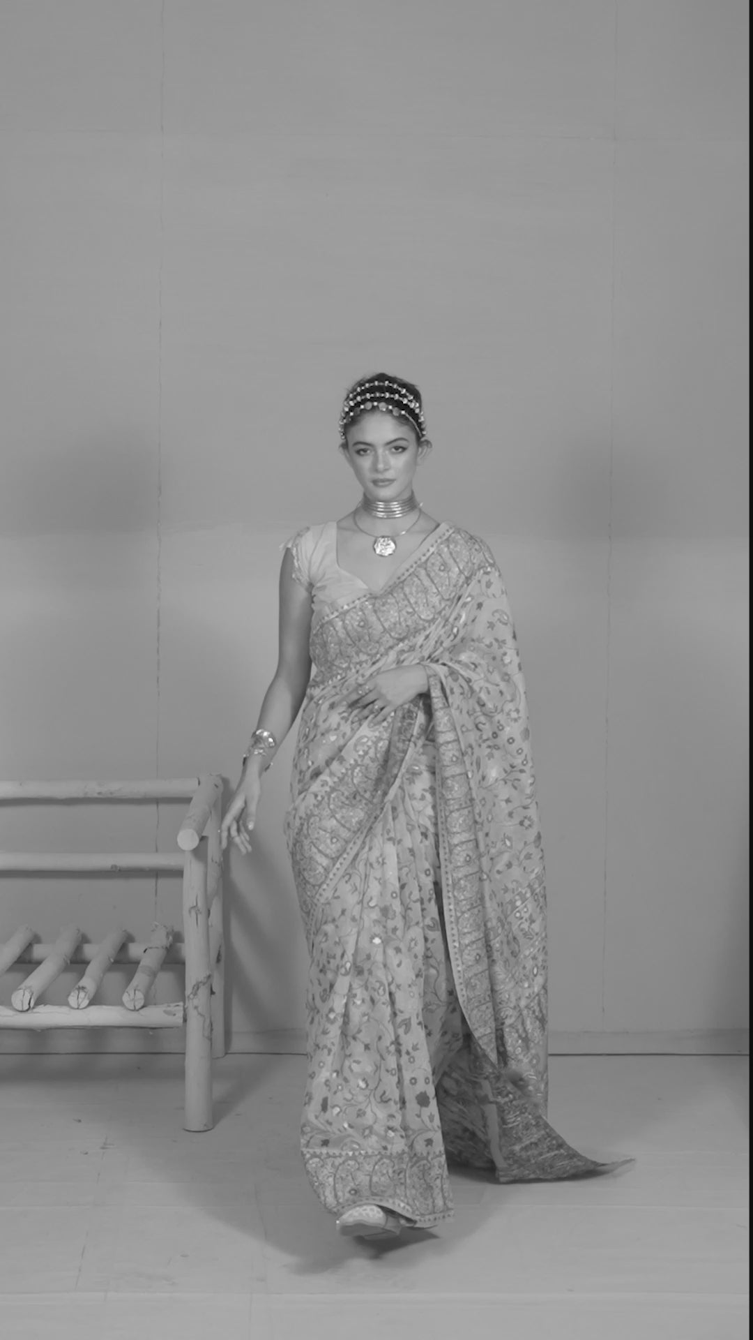 Buy MySilkLove Bubblegum Pink Kashmiri Handloom Jamewar Saree Online