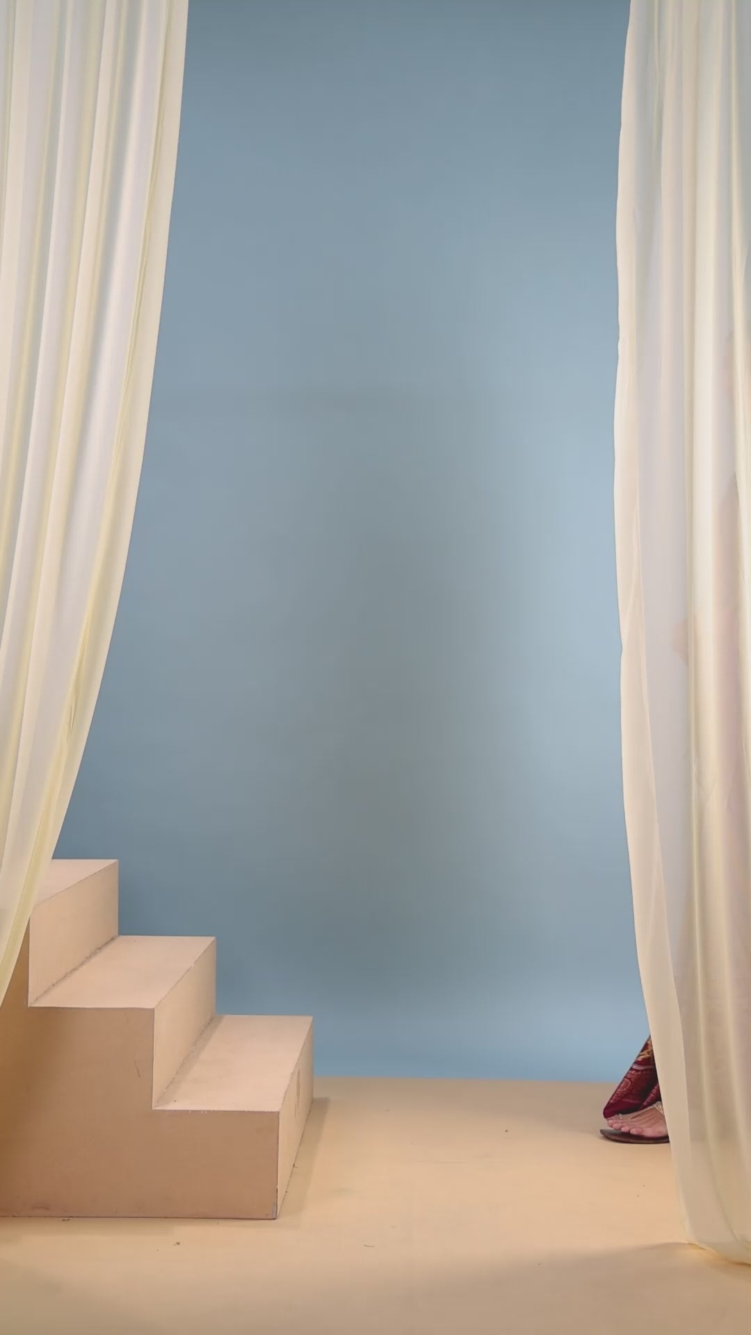 Buy MySilkLove Vesper Purple Ajrakh Printed Satin Crepe Silk Saree Online