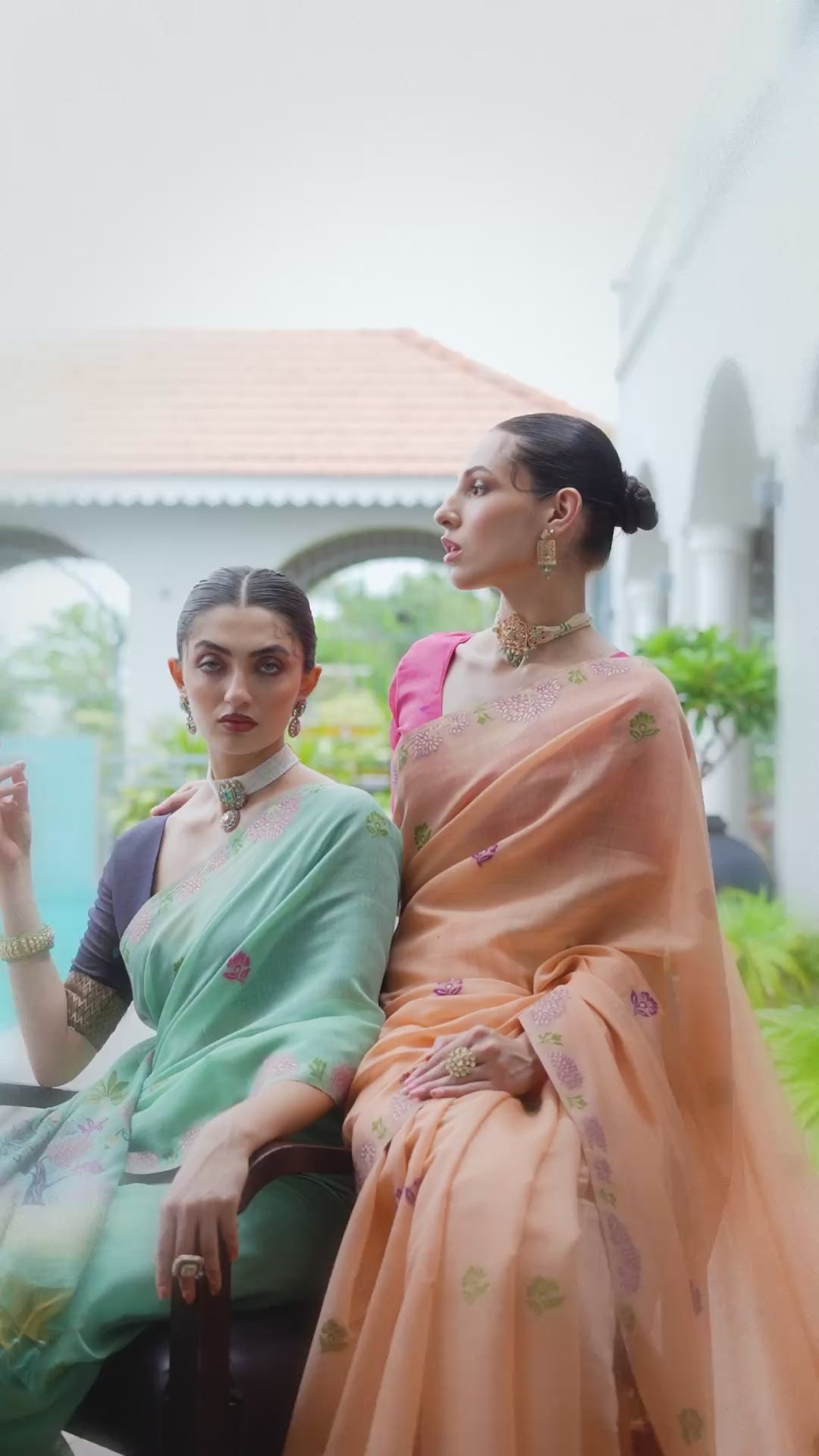 Buy MySilkLove Wisteria Purple Woven Muga Cotton Saree Online