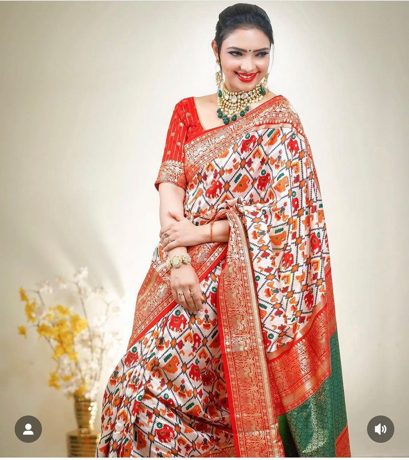 Festive Star- Tale Of Patola Saree – Monamaar