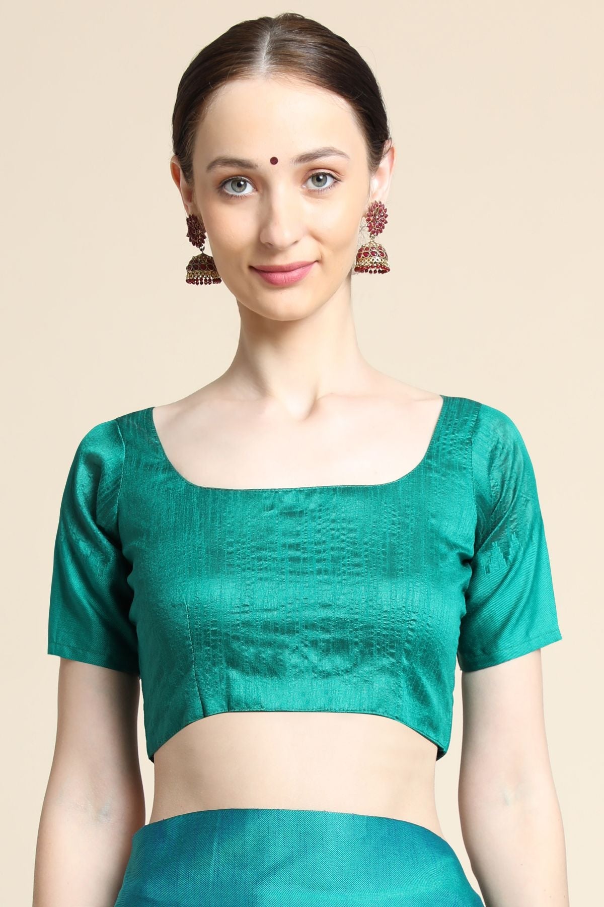 Buy MySilkLove East Bay Blue Bhagalpuri Raw Silk Saree Online