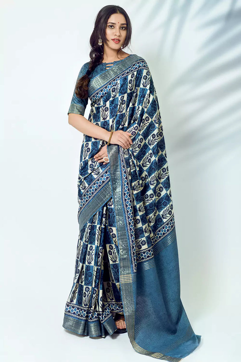 pushpa Fashion Cotton Kotha Saree, Age Group : 18 -35, Color : Silver at Rs  2,499 / Piece in Guwahati